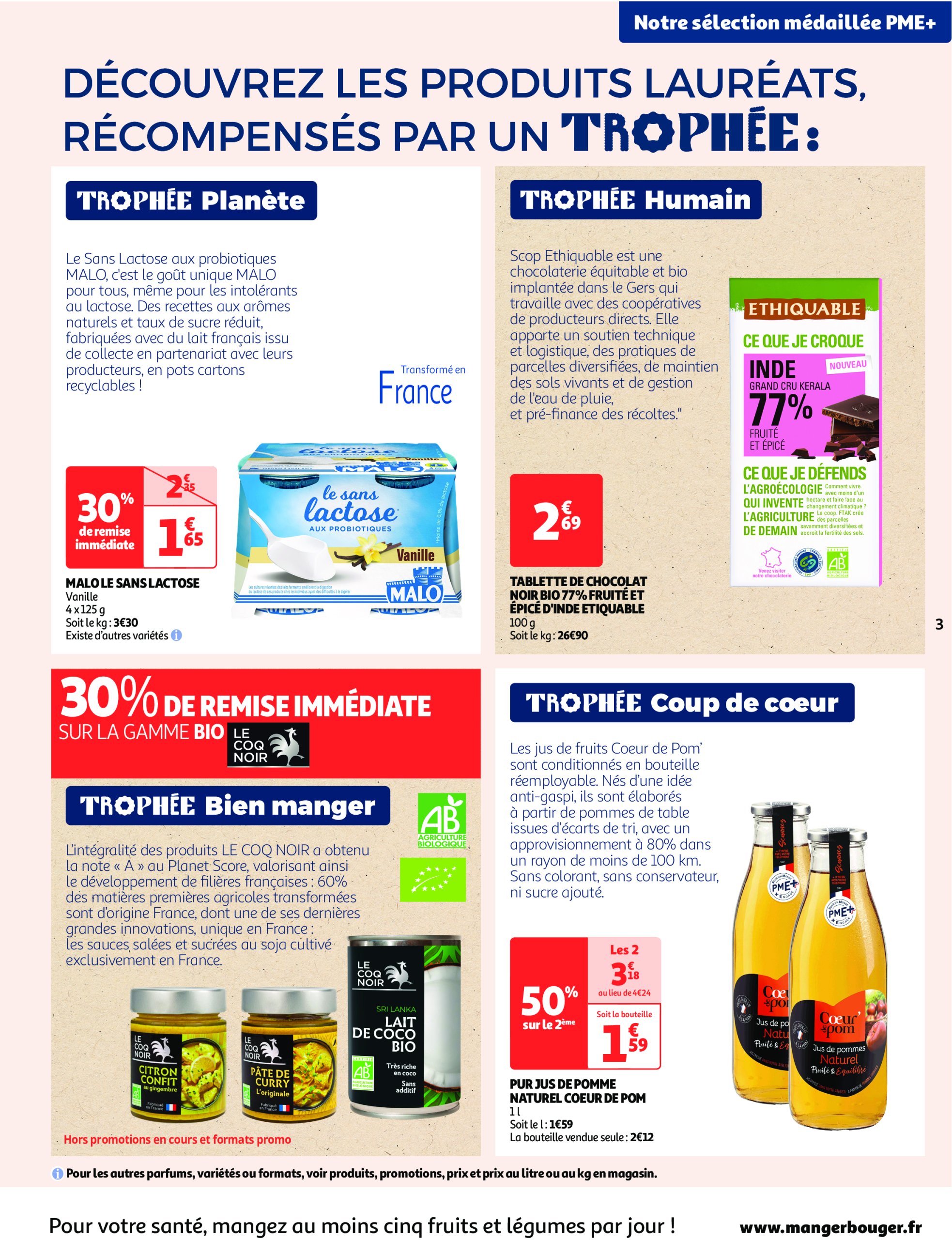 auchan - Auchan - Soutenons nos PME+ pour de bon folder geldig vanaf 03/06 - 15/06 - page: 3