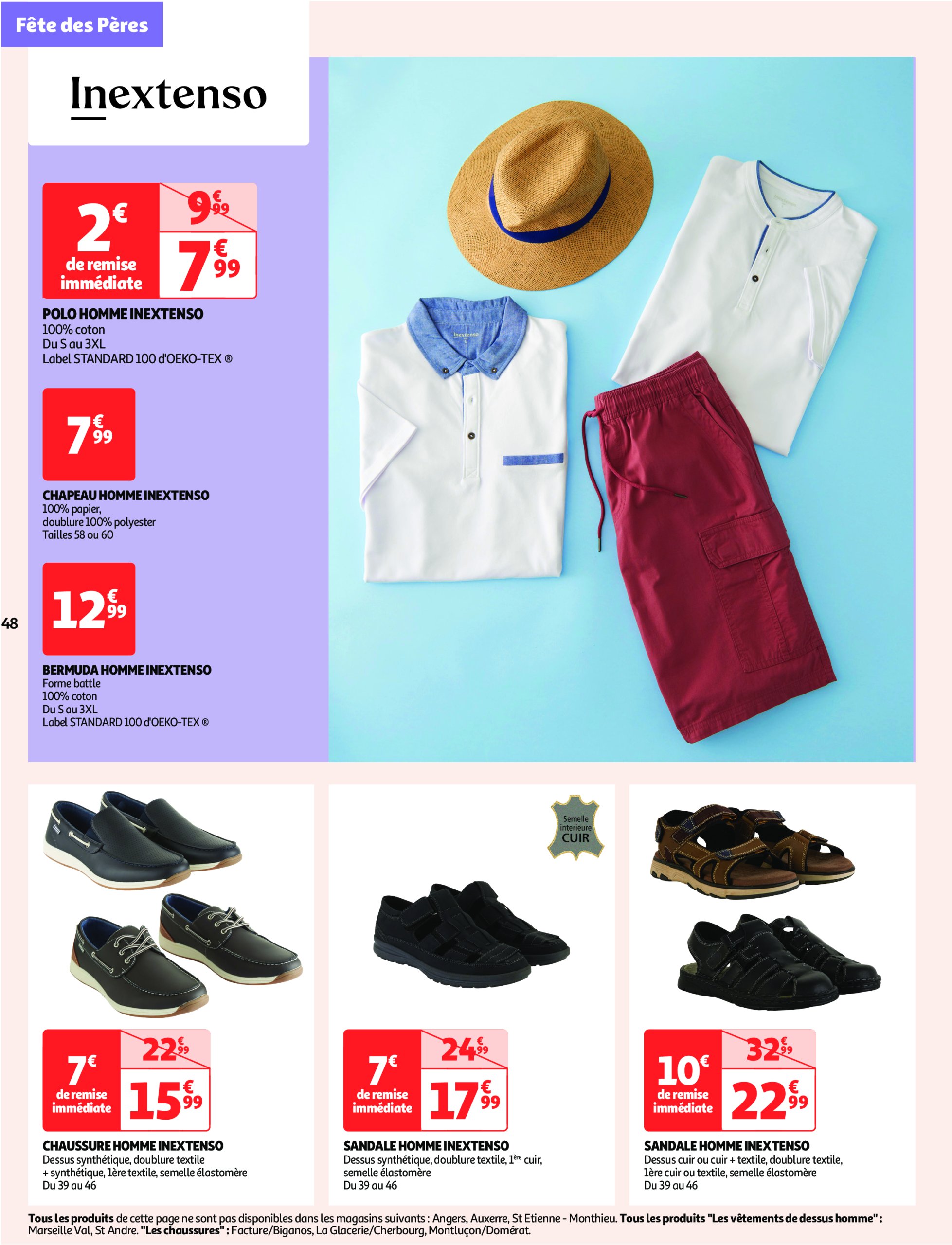 auchan - Auchan - Des prix qui ne poussent pas le bouchon folder geldig vanaf 03/06 - 15/06 - page: 48 auchan - Auchan - Des prix qui ne poussent pas le bouchon folder geldig vanaf 03/06 - 15/06 - page: 48