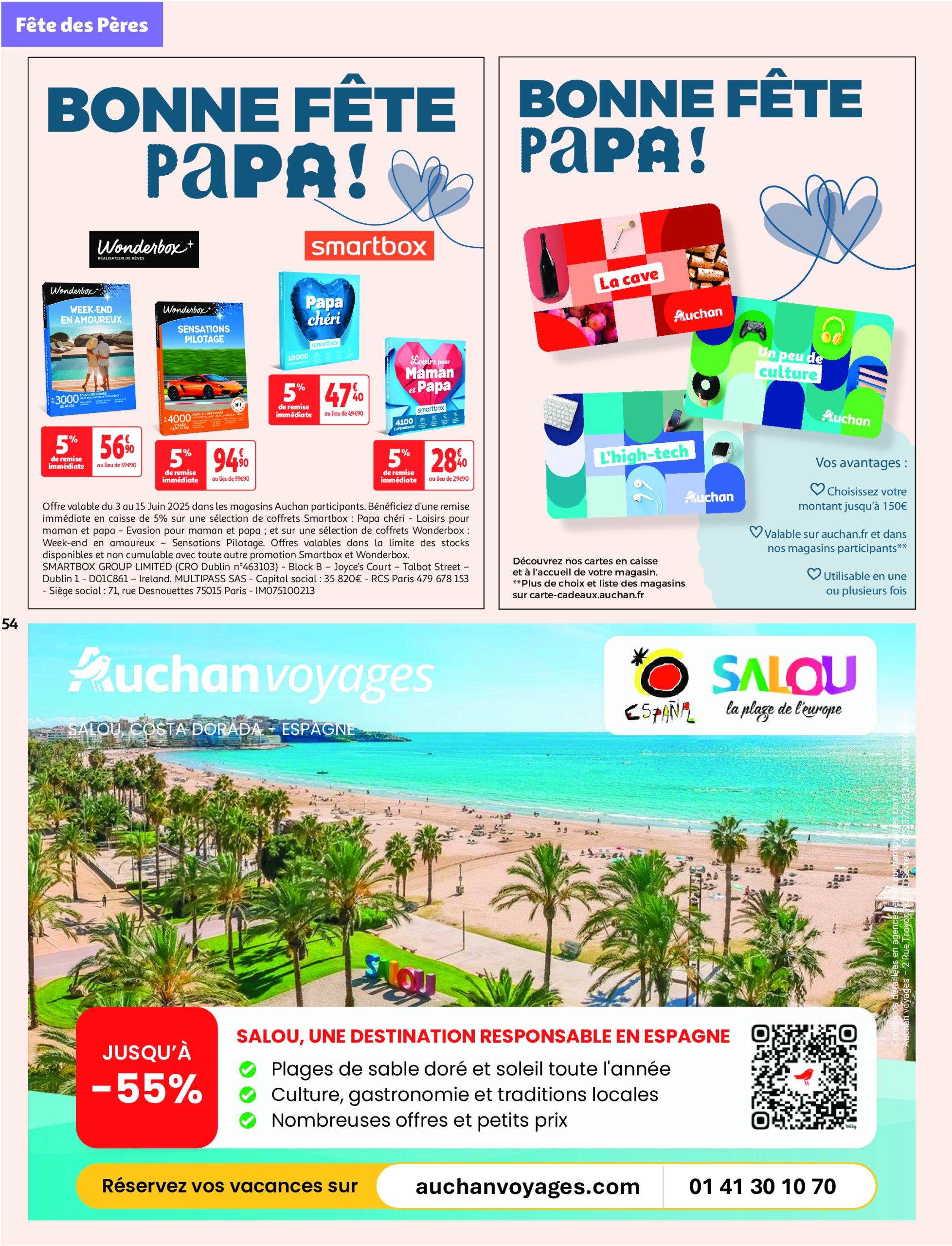 auchan - Auchan - Des prix qui ne poussent pas le bouchon folder geldig vanaf 03/06 - 15/06 - page: 56 auchan - Auchan - Des prix qui ne poussent pas le bouchon folder geldig vanaf 03/06 - 15/06 - page: 56