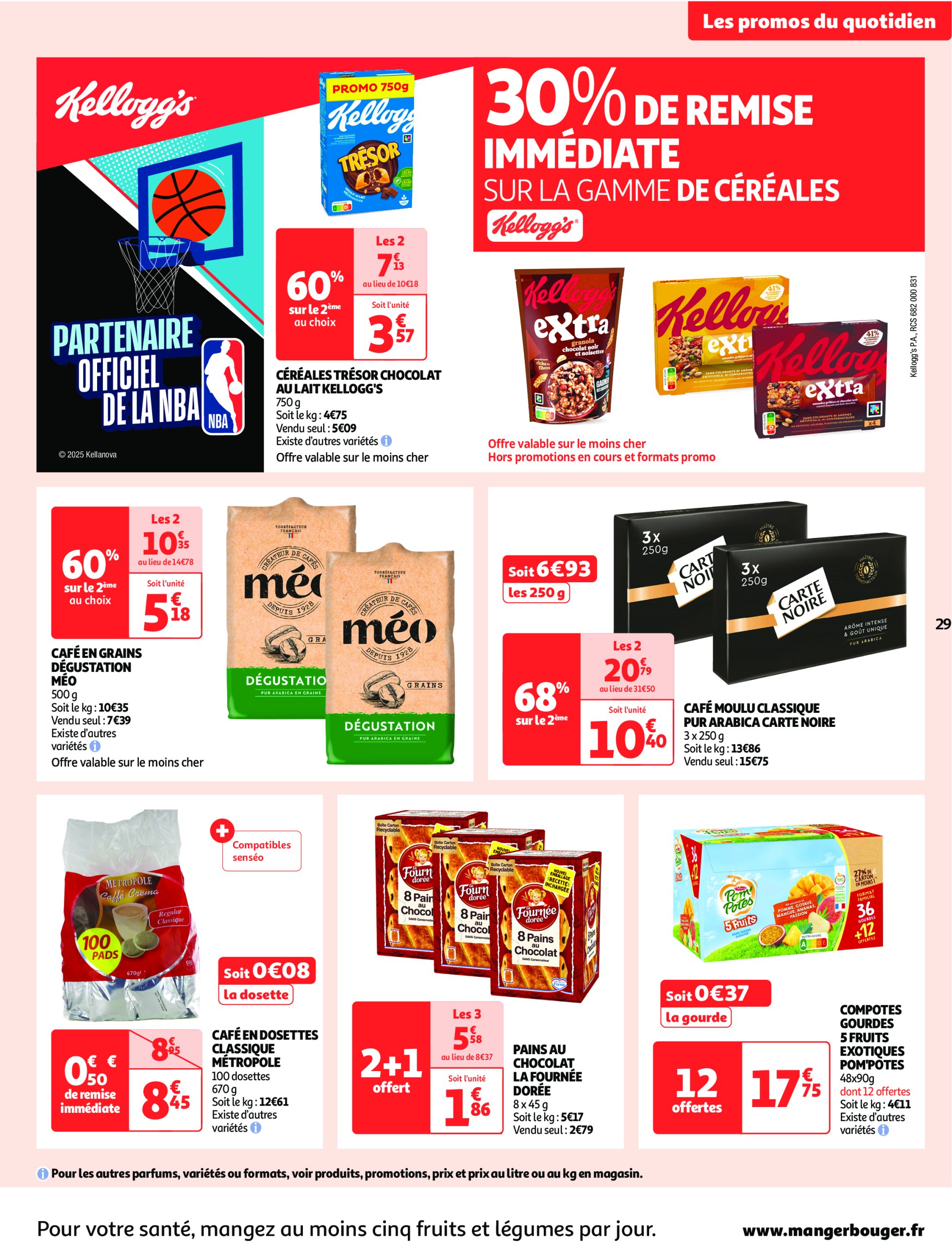 auchan - Auchan - Des prix qui ne poussent pas le bouchon folder geldig vanaf 03/06 - 15/06 - page: 29 auchan - Auchan - Des prix qui ne poussent pas le bouchon folder geldig vanaf 03/06 - 15/06 - page: 29
