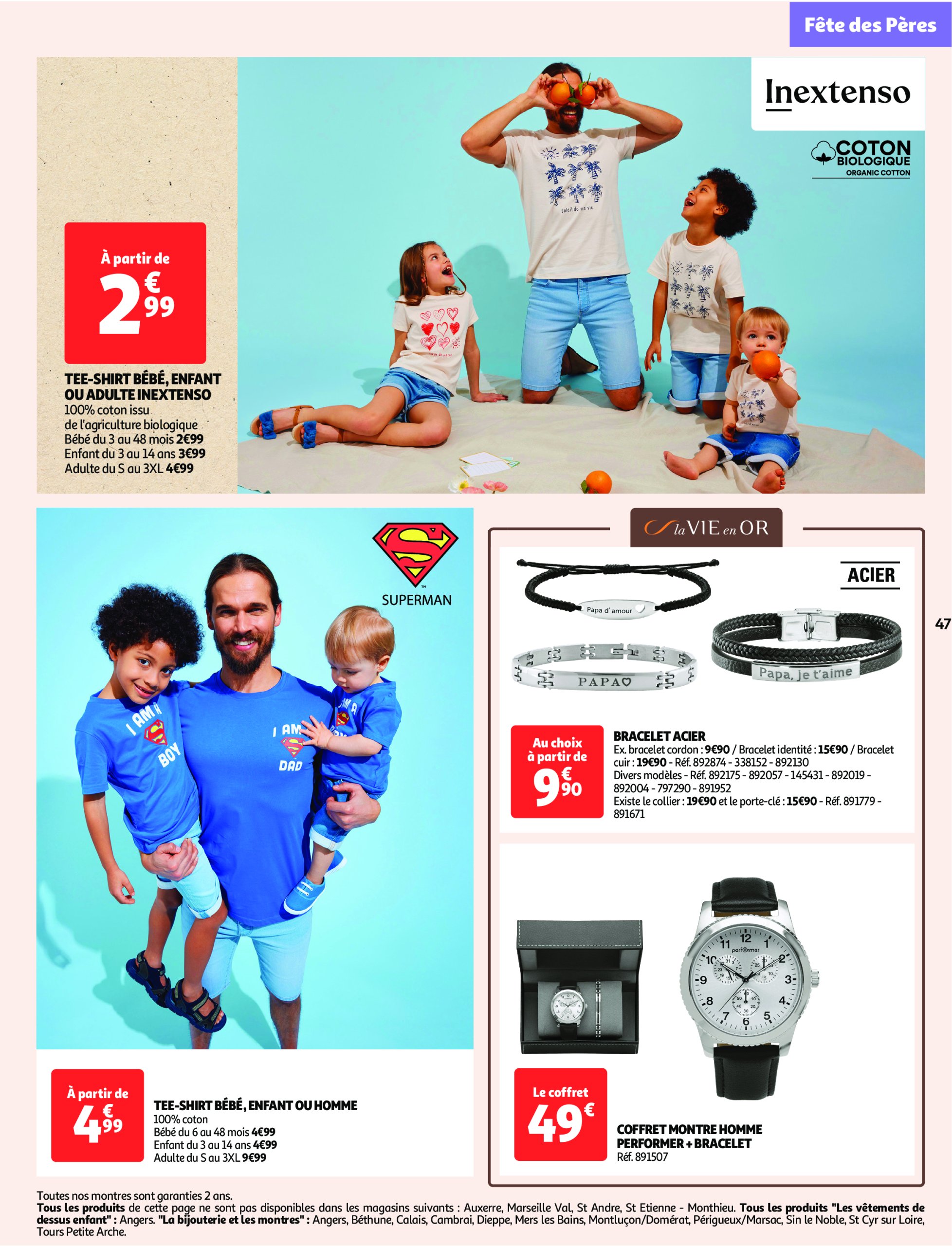 auchan - Auchan - Des prix qui ne poussent pas le bouchon folder geldig vanaf 03/06 - 15/06 - page: 47 auchan - Auchan - Des prix qui ne poussent pas le bouchon folder geldig vanaf 03/06 - 15/06 - page: 47