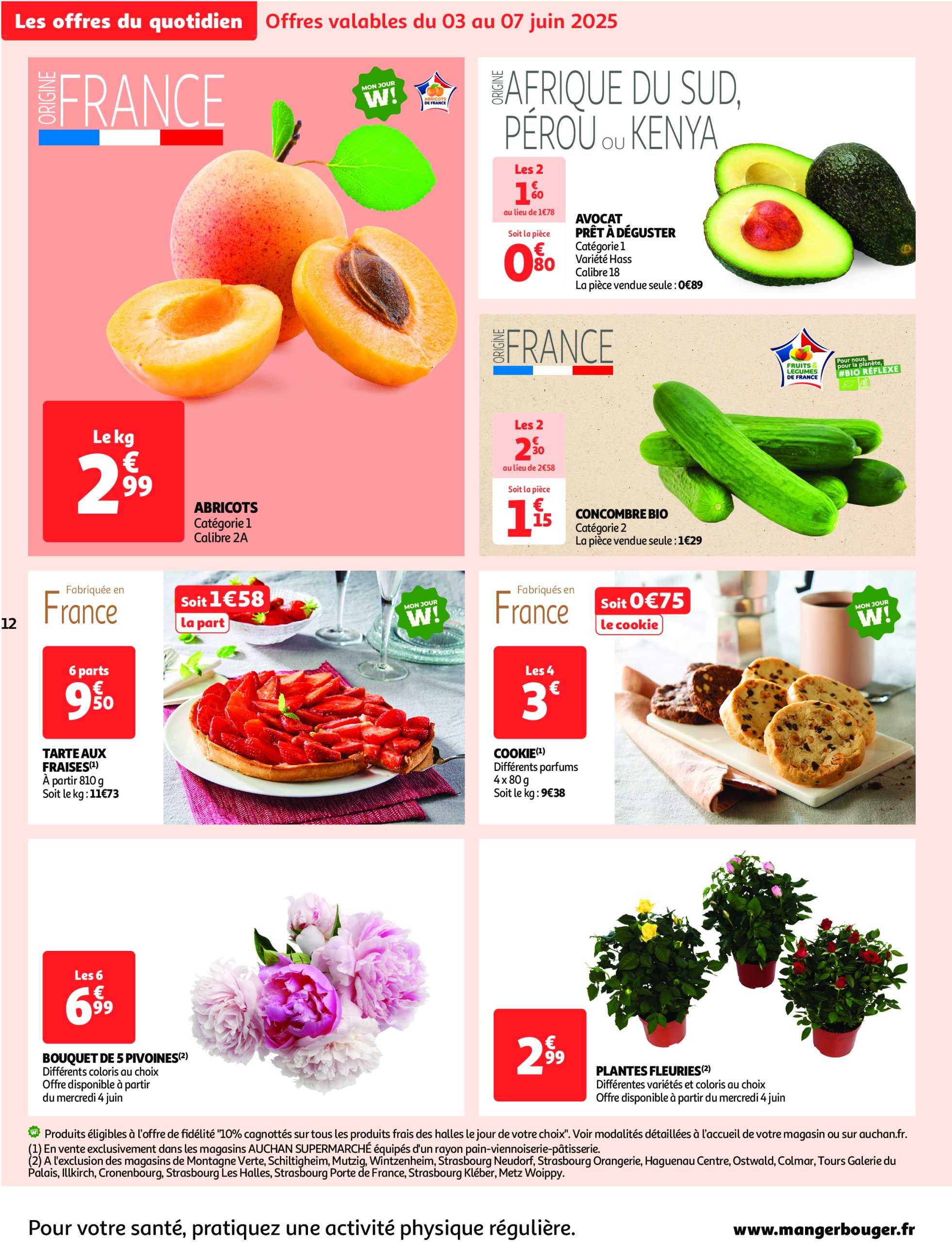 auchan - Auchan Supermarché - Les halles en fêtes, c'est par ici folder geldig vanaf 03/06 - 14/06 - page: 12