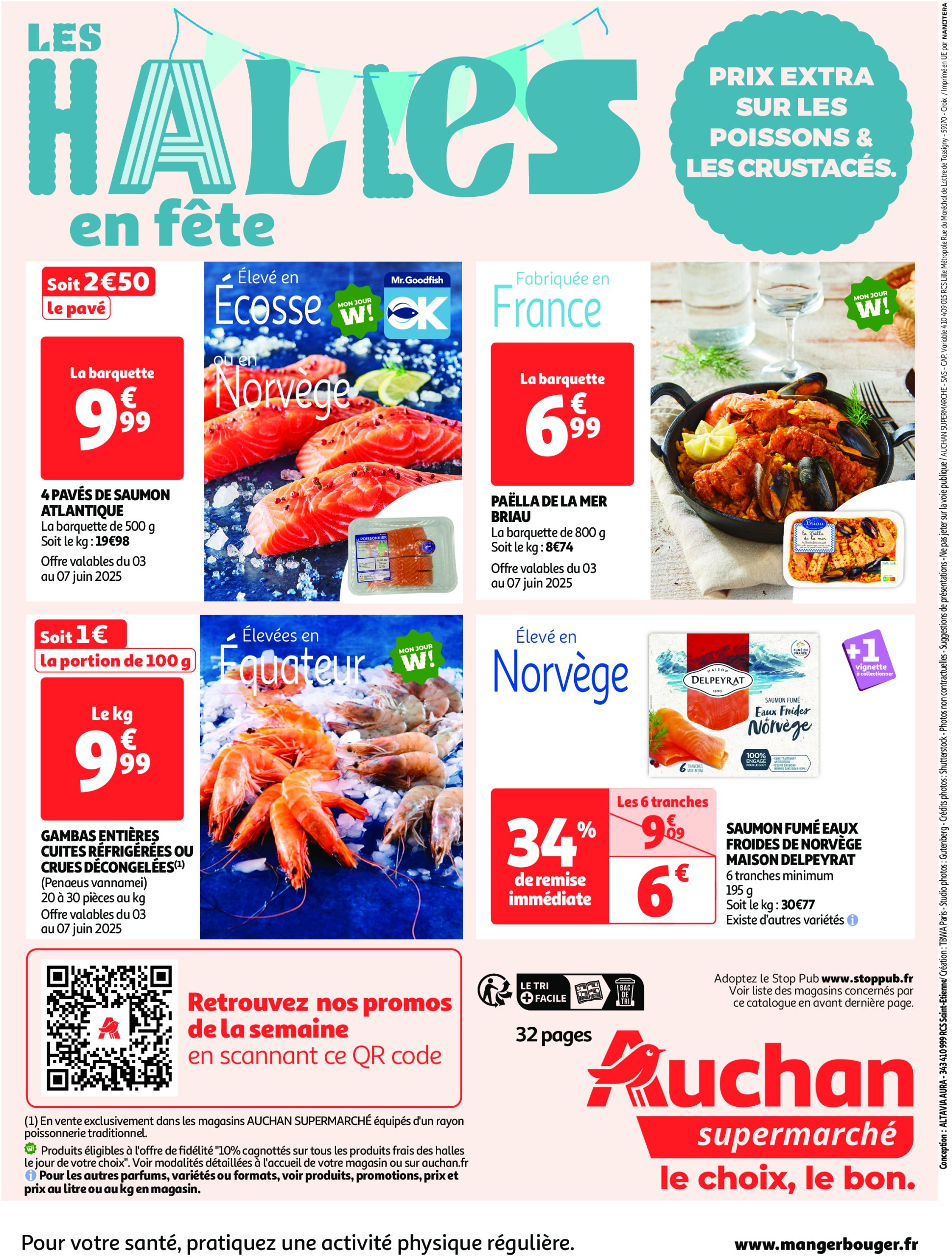 auchan - Auchan Supermarché - Les halles en fêtes, c'est par ici folder geldig vanaf 03/06 - 14/06 - page: 32