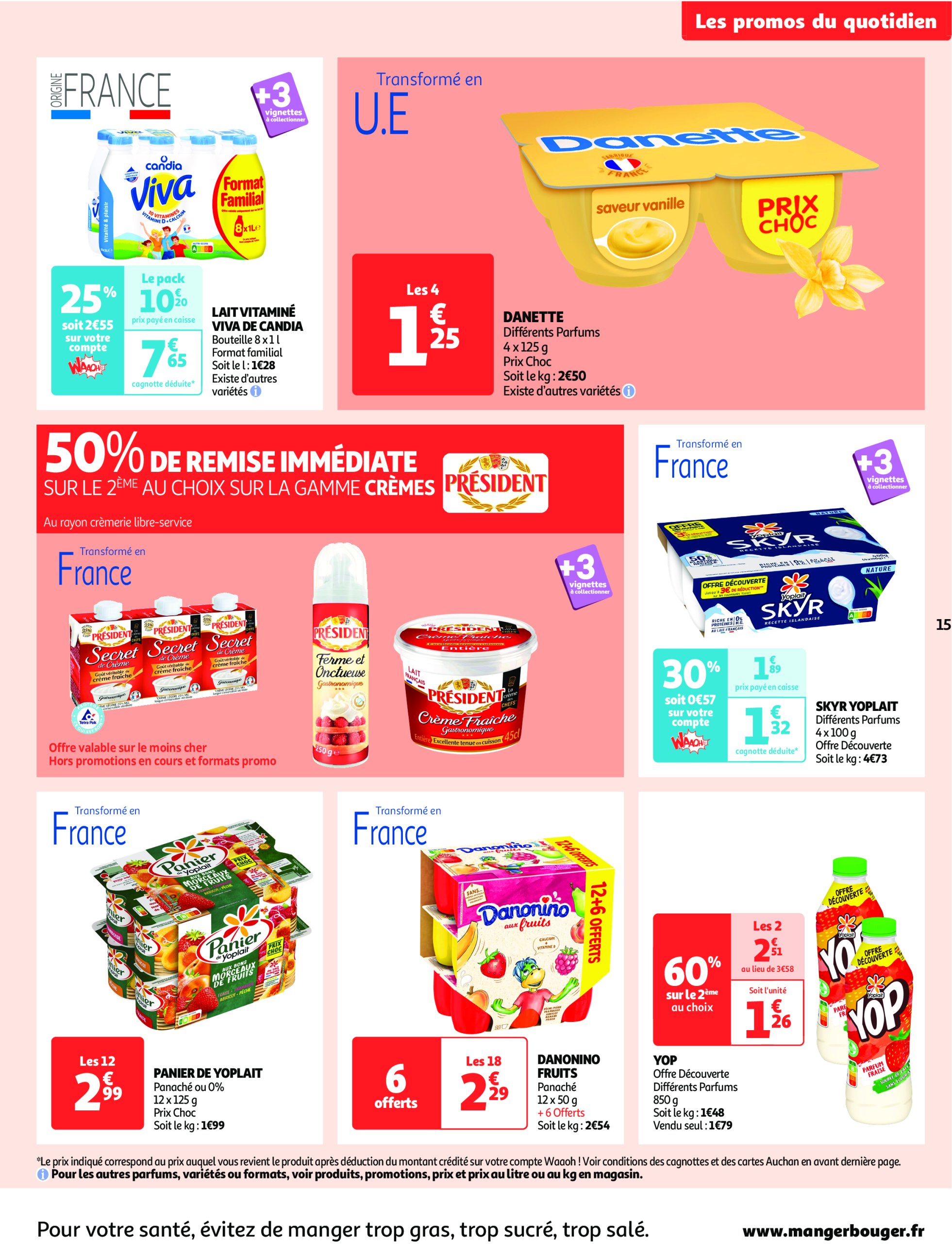 auchan - Auchan Supermarché - Les halles en fêtes, c'est par ici folder geldig vanaf 03/06 - 14/06 - page: 15