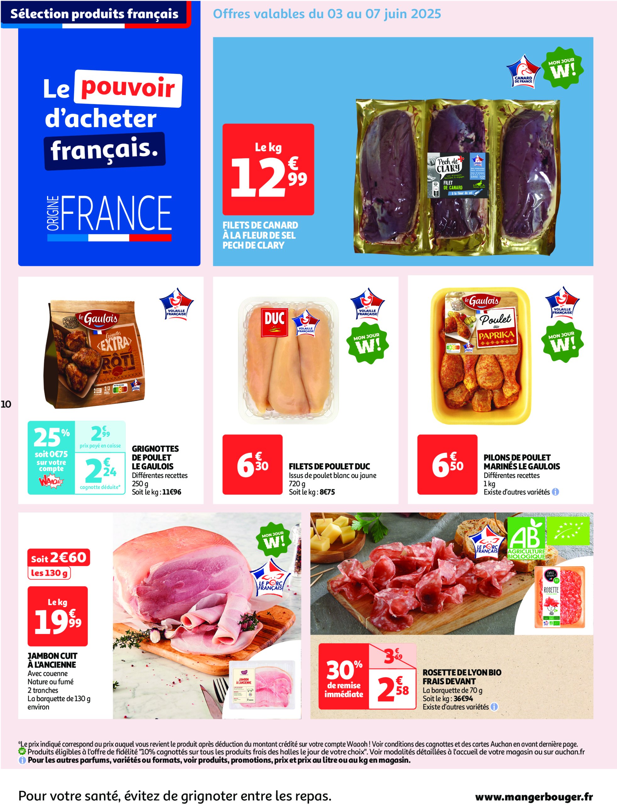 auchan - Auchan Supermarché - Les halles en fêtes, c'est par ici folder geldig vanaf 03/06 - 14/06 - page: 10