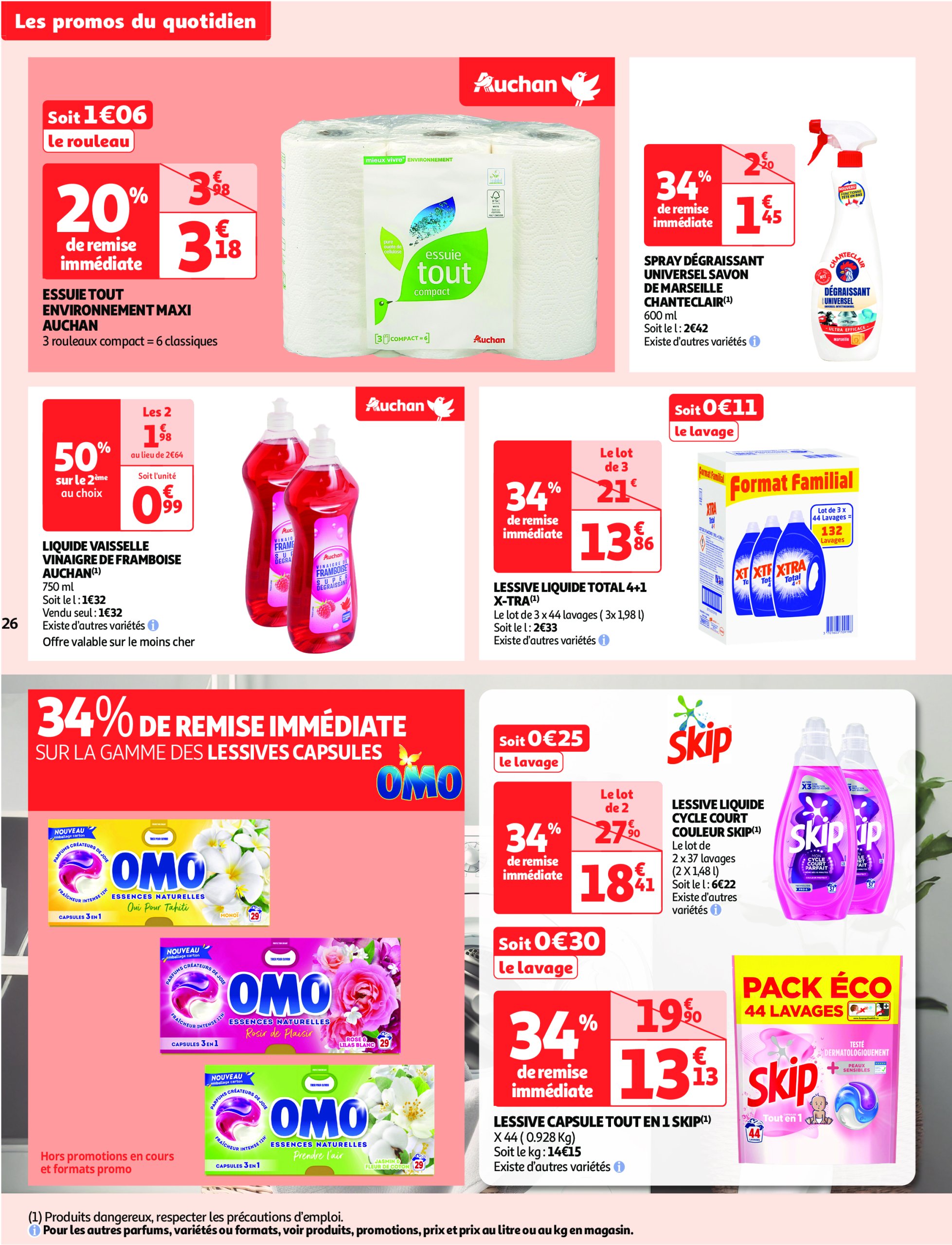 auchan - Auchan Supermarché - Les halles en fêtes, c'est par ici folder geldig vanaf 03/06 - 14/06 - page: 26