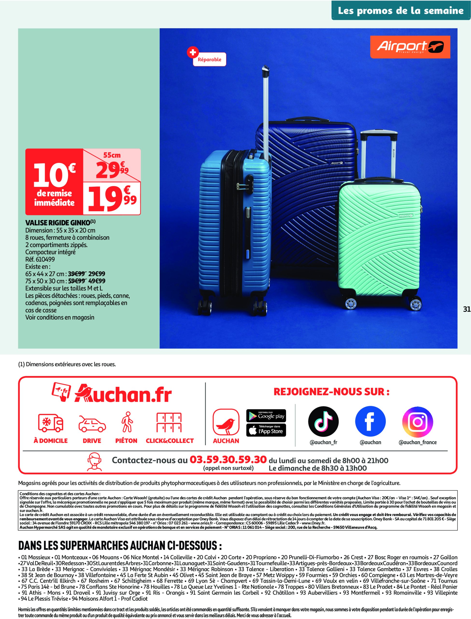auchan - Auchan Supermarché - Les halles en fêtes, c'est par ici folder geldig vanaf 03/06 - 14/06 - page: 31