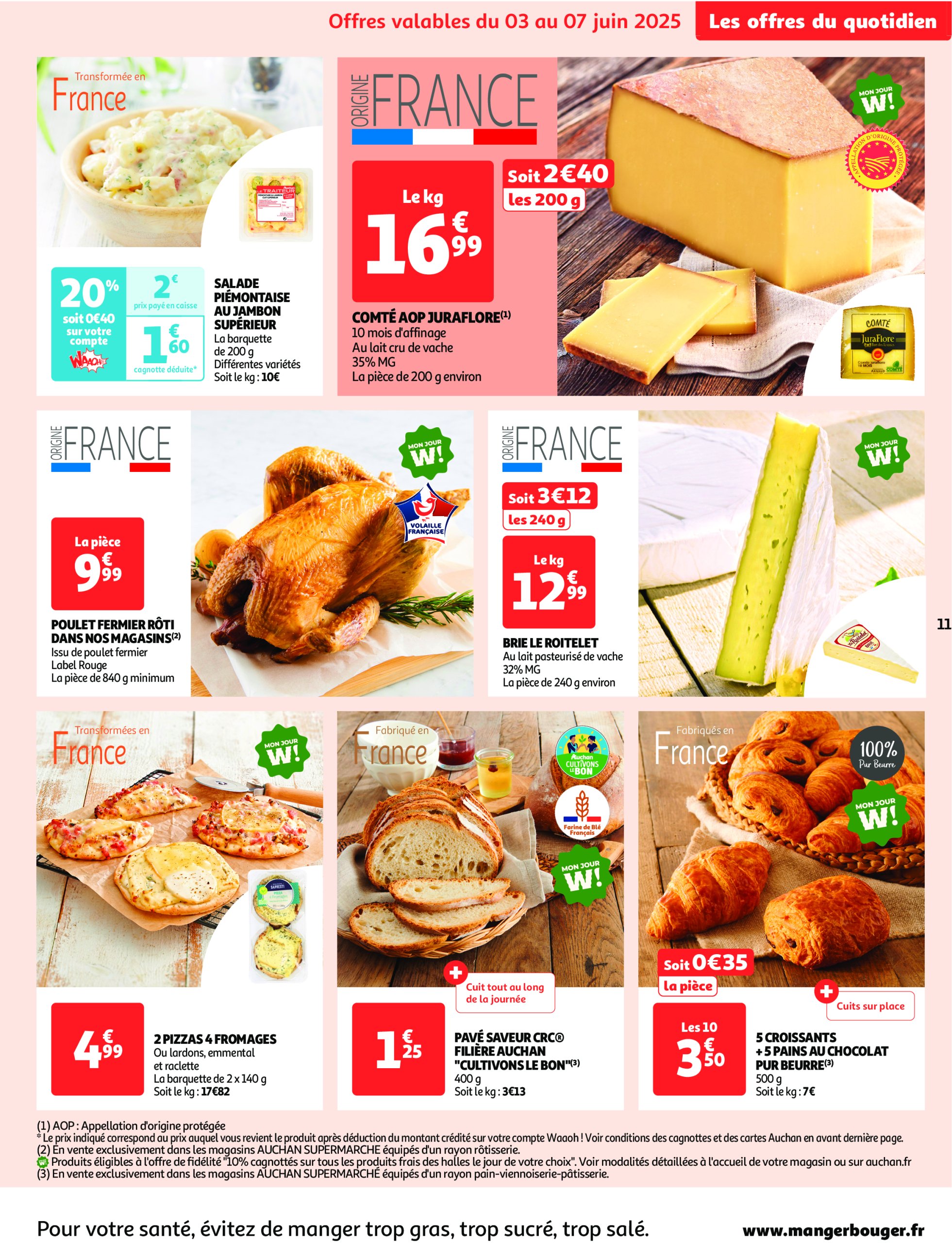auchan - Auchan Supermarché - Les halles en fêtes, c'est par ici folder geldig vanaf 03/06 - 14/06 - page: 11