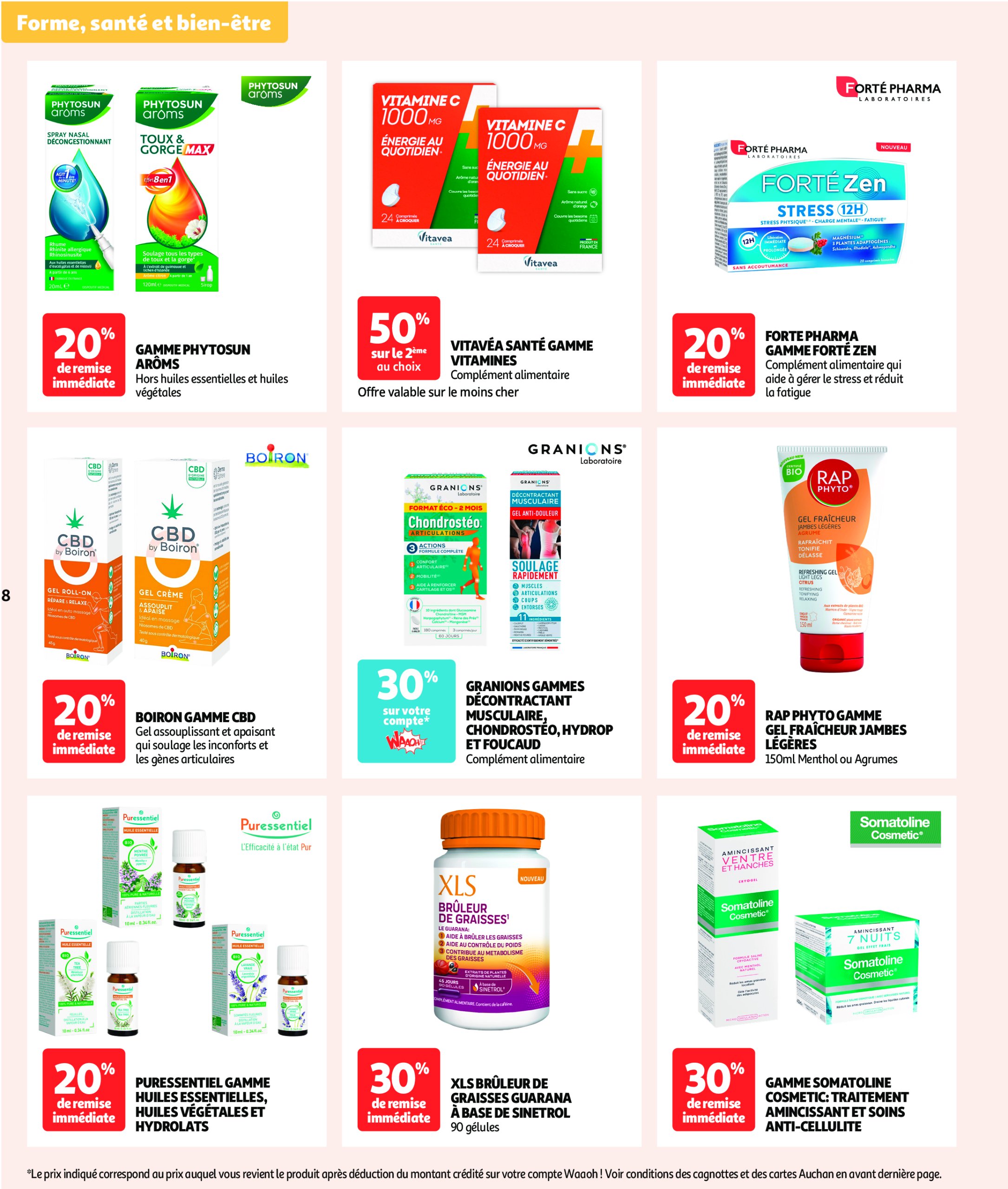 auchan - Auchan - Pour les peaux à tendance économe folder geldig vanaf 03/06 - 22/06 - page: 8