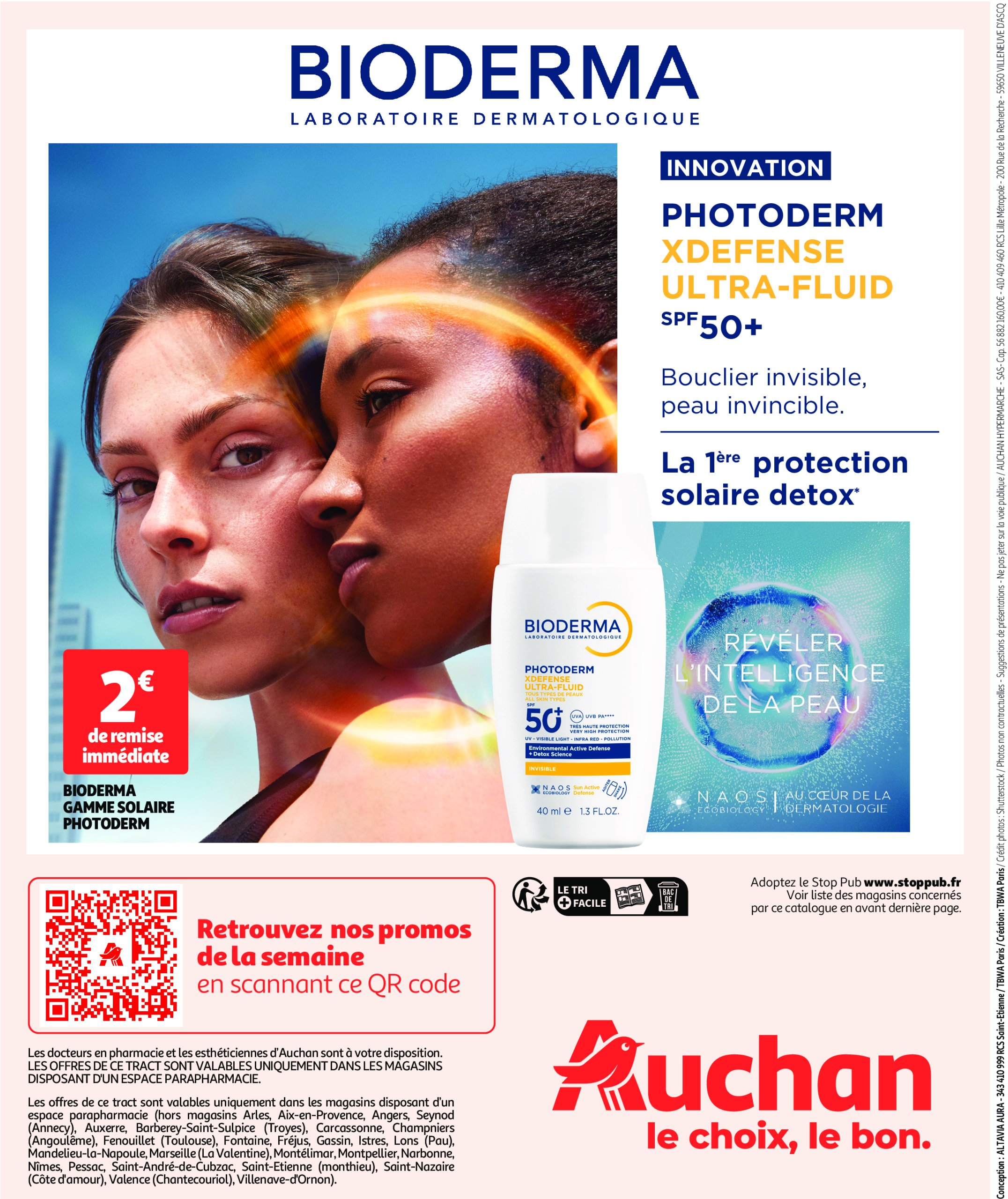 auchan - Auchan - Pour les peaux à tendance économe folder geldig vanaf 03/06 - 22/06 - page: 10
