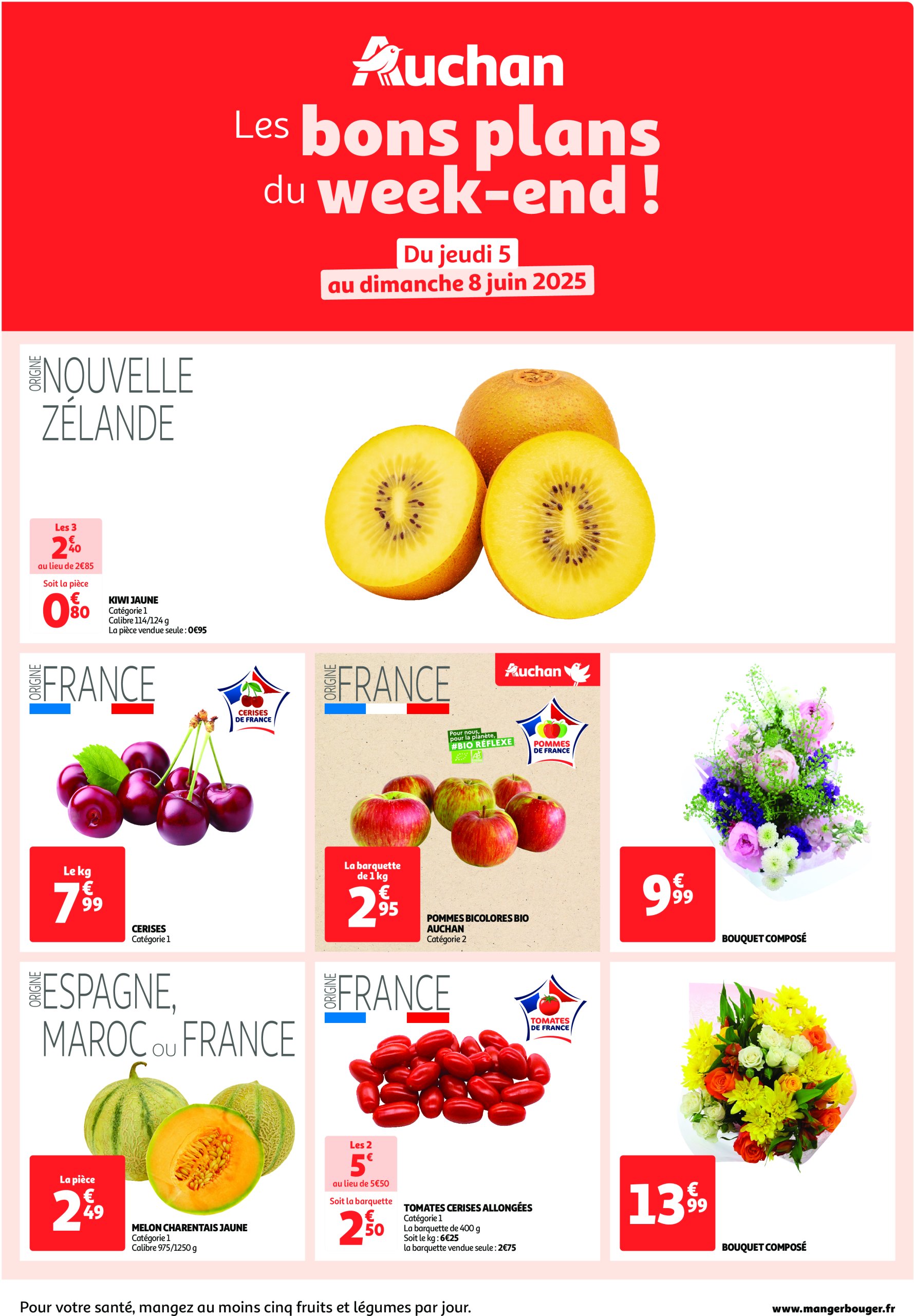auchan - Auchan - Les bons plans du week-end dans votre hyper ! folder geldig vanaf 05/06 - 08/06