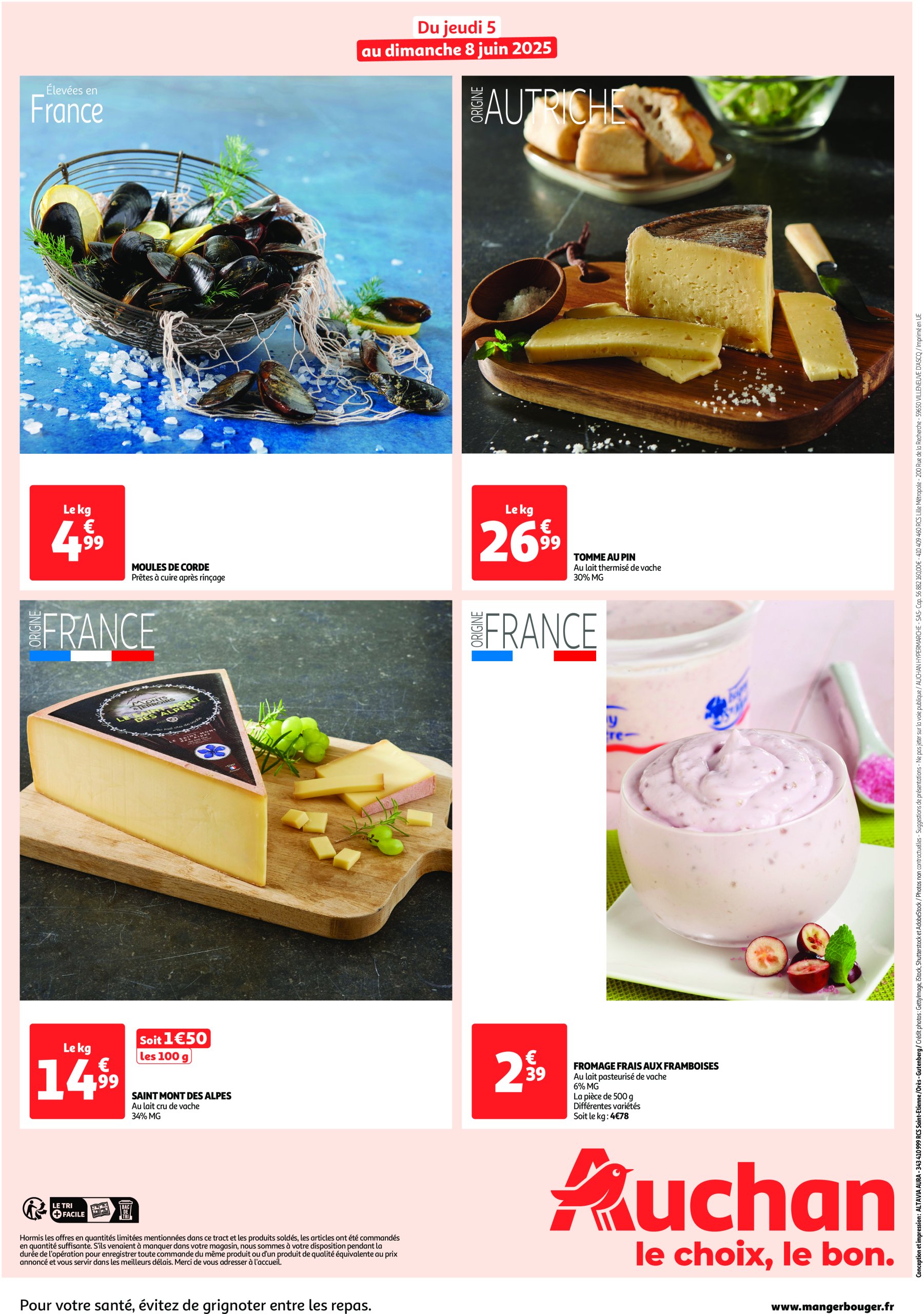 auchan - Auchan - Les bons plans du week-end dans votre hyper ! folder geldig vanaf 05/06 - 08/06 - page: 2