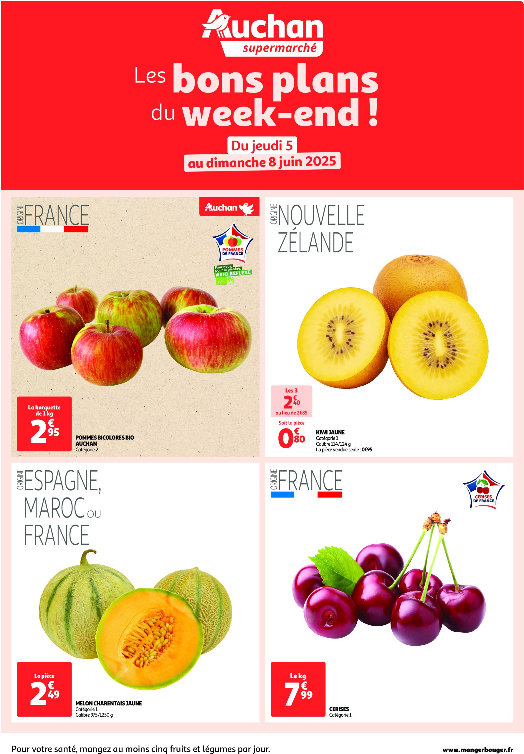 auchan - Auchan supermarché - Les bons plans du week-end dans votre proxi ! folder geldig vanaf 05/06 - 08/06