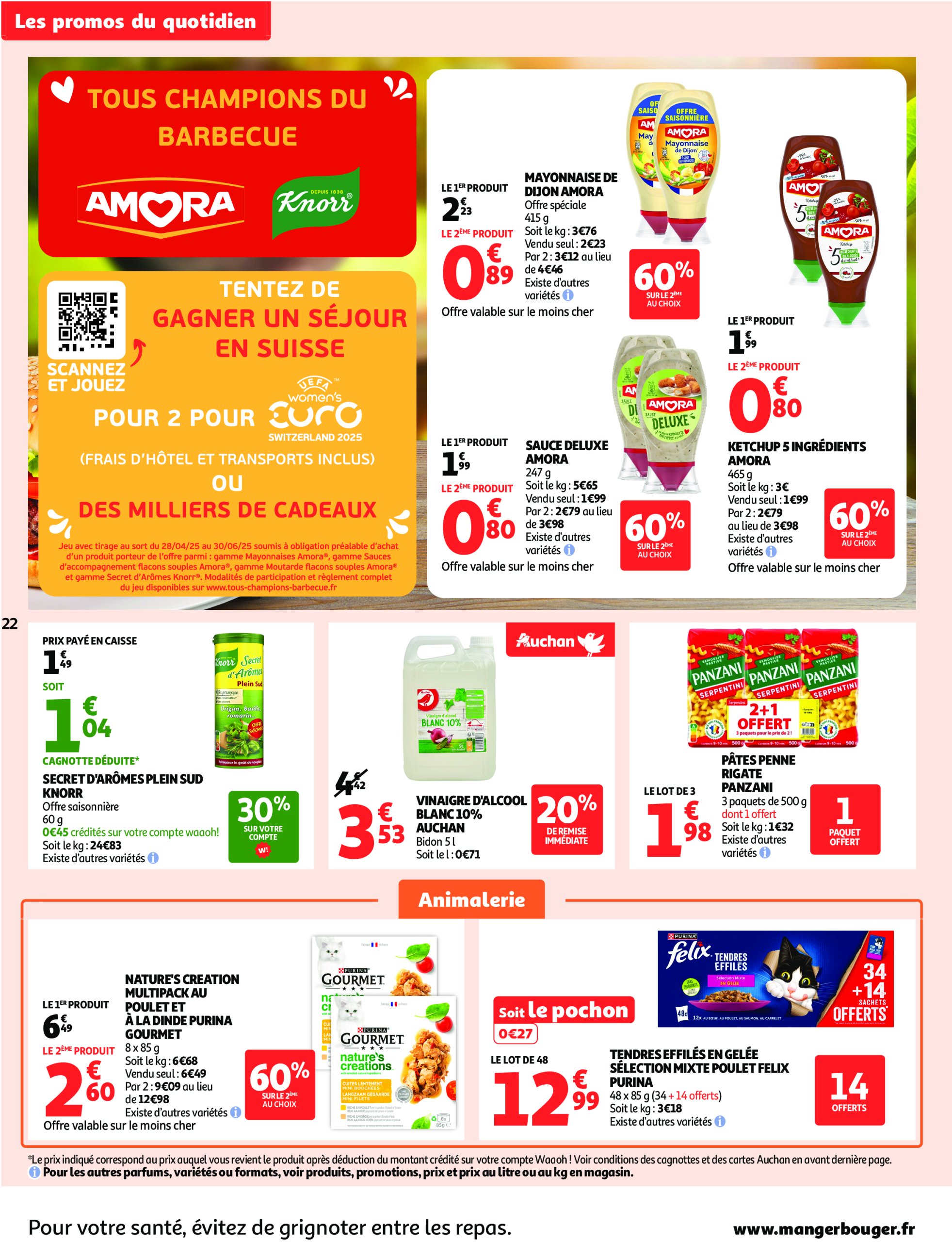 auchan - Auchan supermarché - Remises en beauté, c'est aussi dans votre Super folder geldig vanaf 17/06 - 28/06 - page: 22