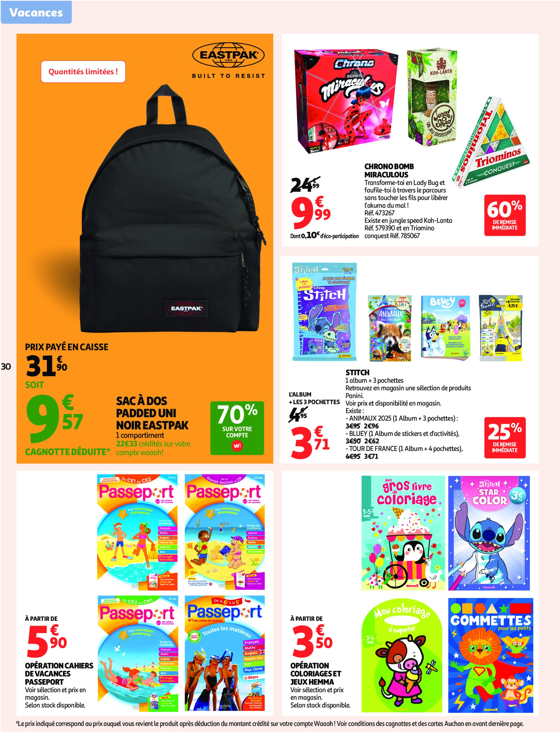 auchan - Auchan supermarché - Remises en beauté, c'est aussi dans votre Super folder geldig vanaf 17/06 - 28/06 - page: 30