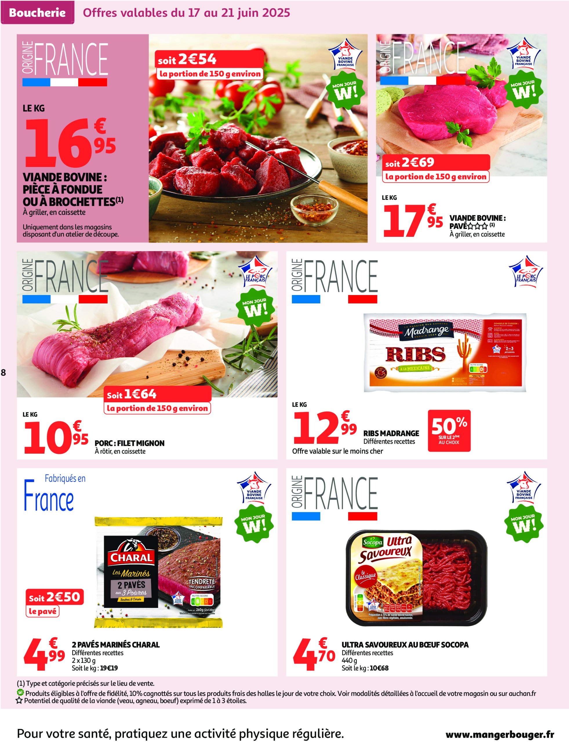 auchan - Auchan supermarché - Remises en beauté, c'est aussi dans votre Super folder geldig vanaf 17/06 - 28/06 - page: 8