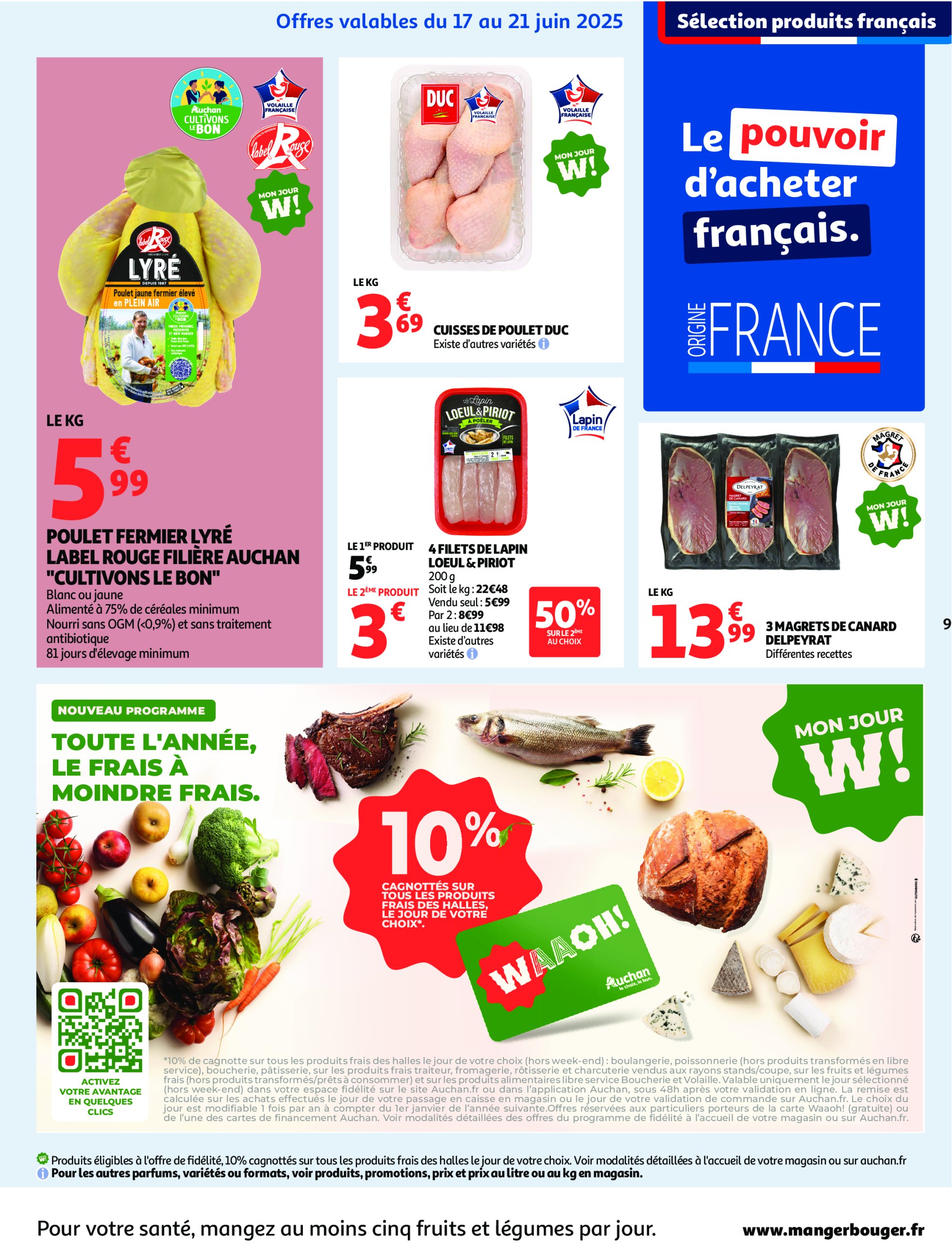 auchan - Auchan supermarché - Remises en beauté, c'est aussi dans votre Super folder geldig vanaf 17/06 - 28/06 - page: 9