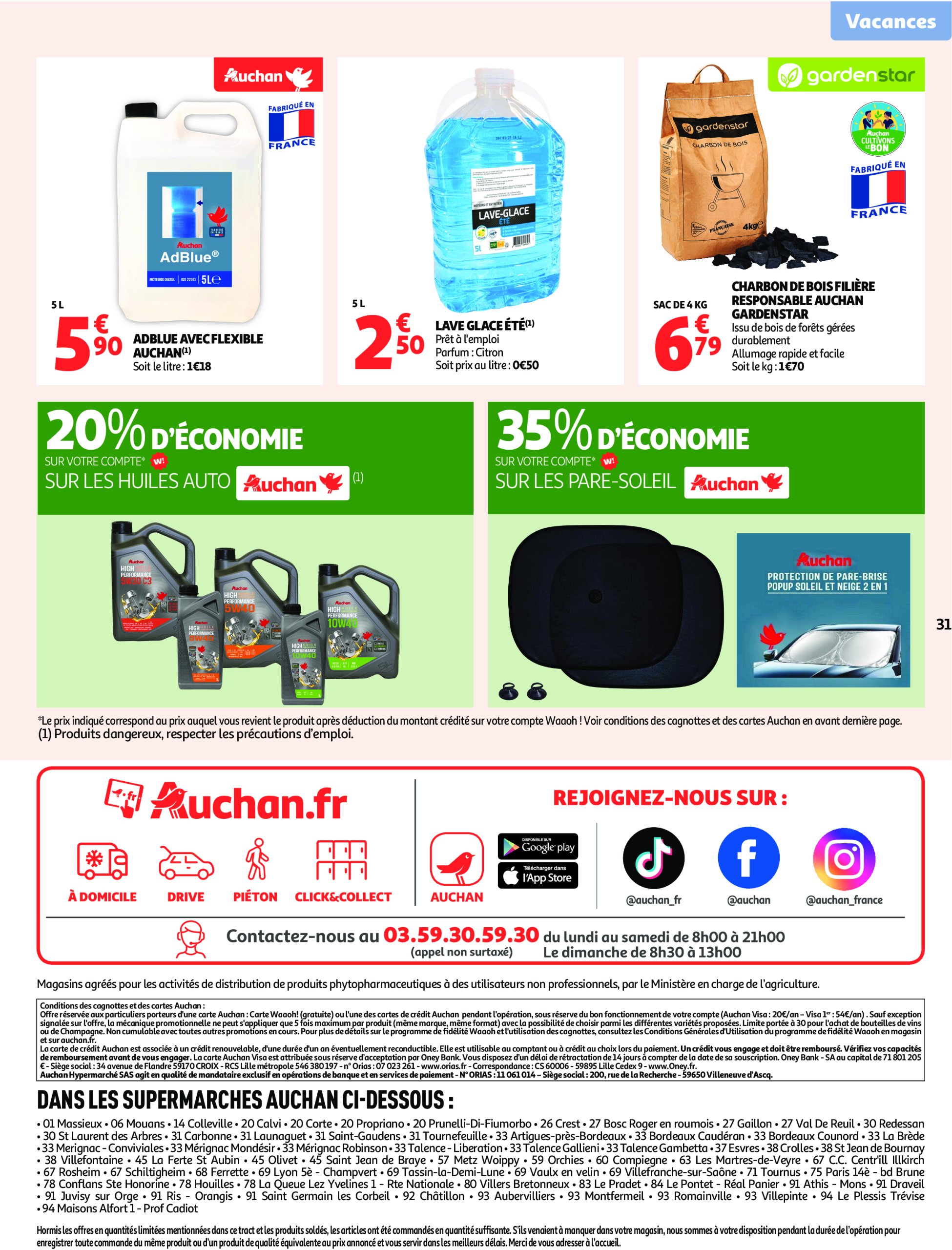 auchan - Auchan supermarché - Remises en beauté, c'est aussi dans votre Super folder geldig vanaf 17/06 - 28/06 - page: 31