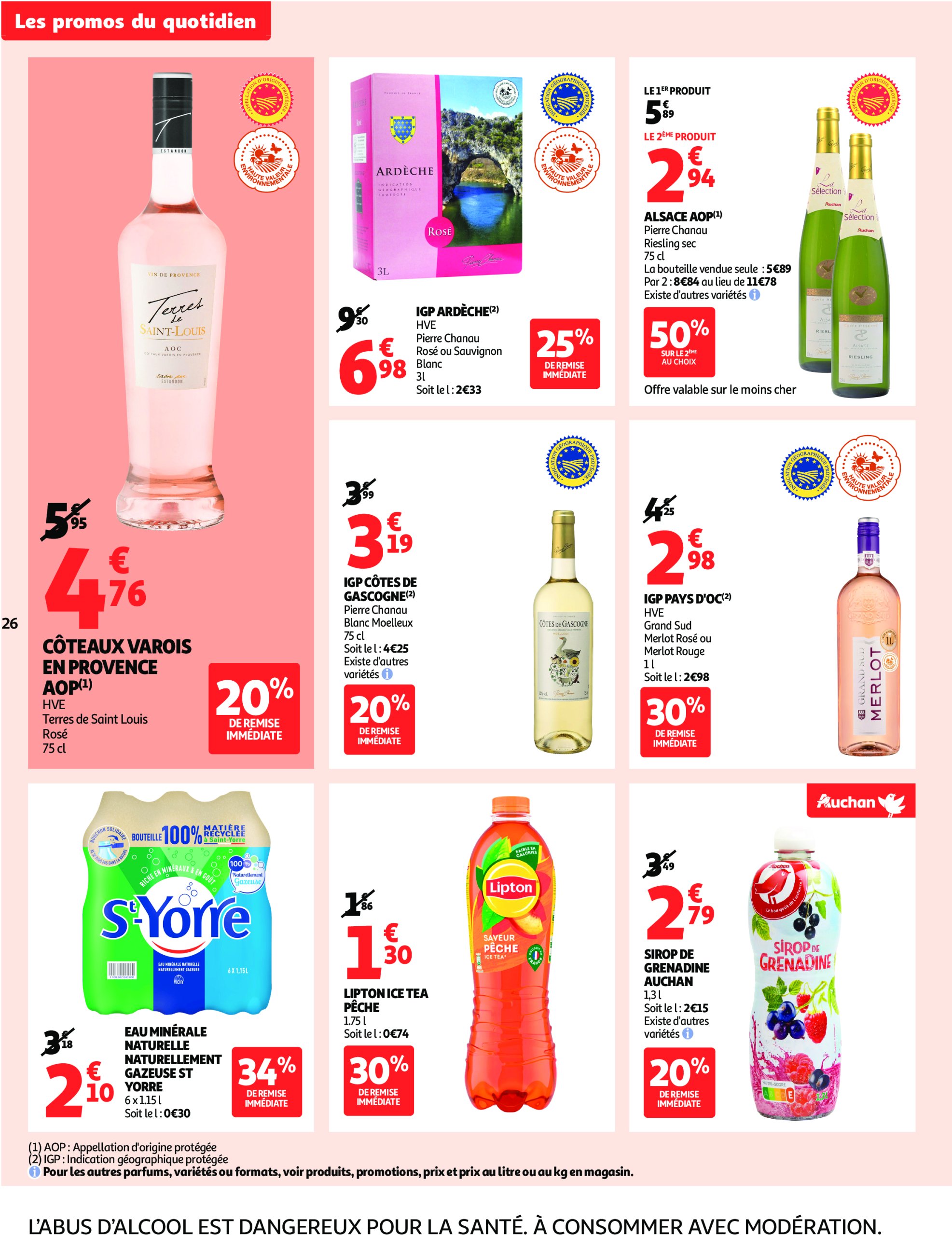 auchan - Auchan supermarché - Remises en beauté, c'est aussi dans votre Super folder geldig vanaf 17/06 - 28/06 - page: 26