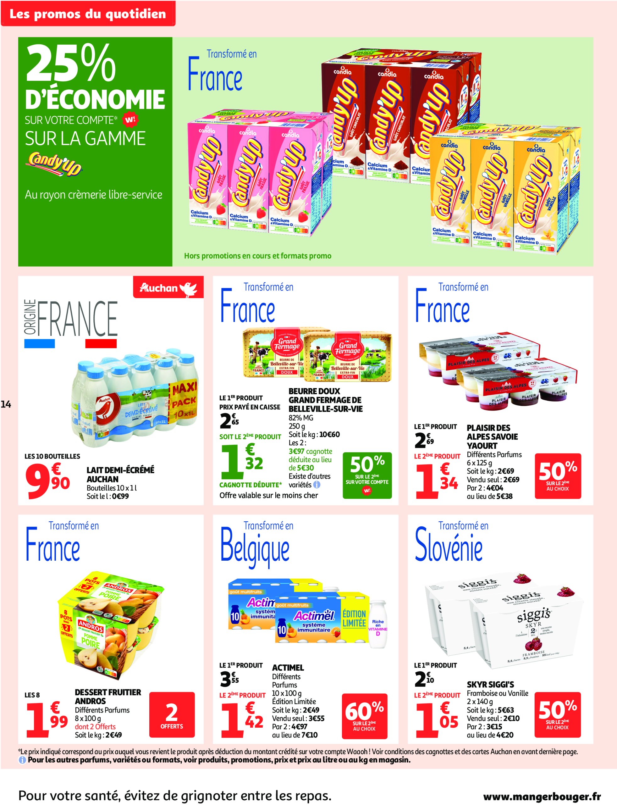 auchan - Auchan supermarché - Remises en beauté, c'est aussi dans votre Super folder geldig vanaf 17/06 - 28/06 - page: 14