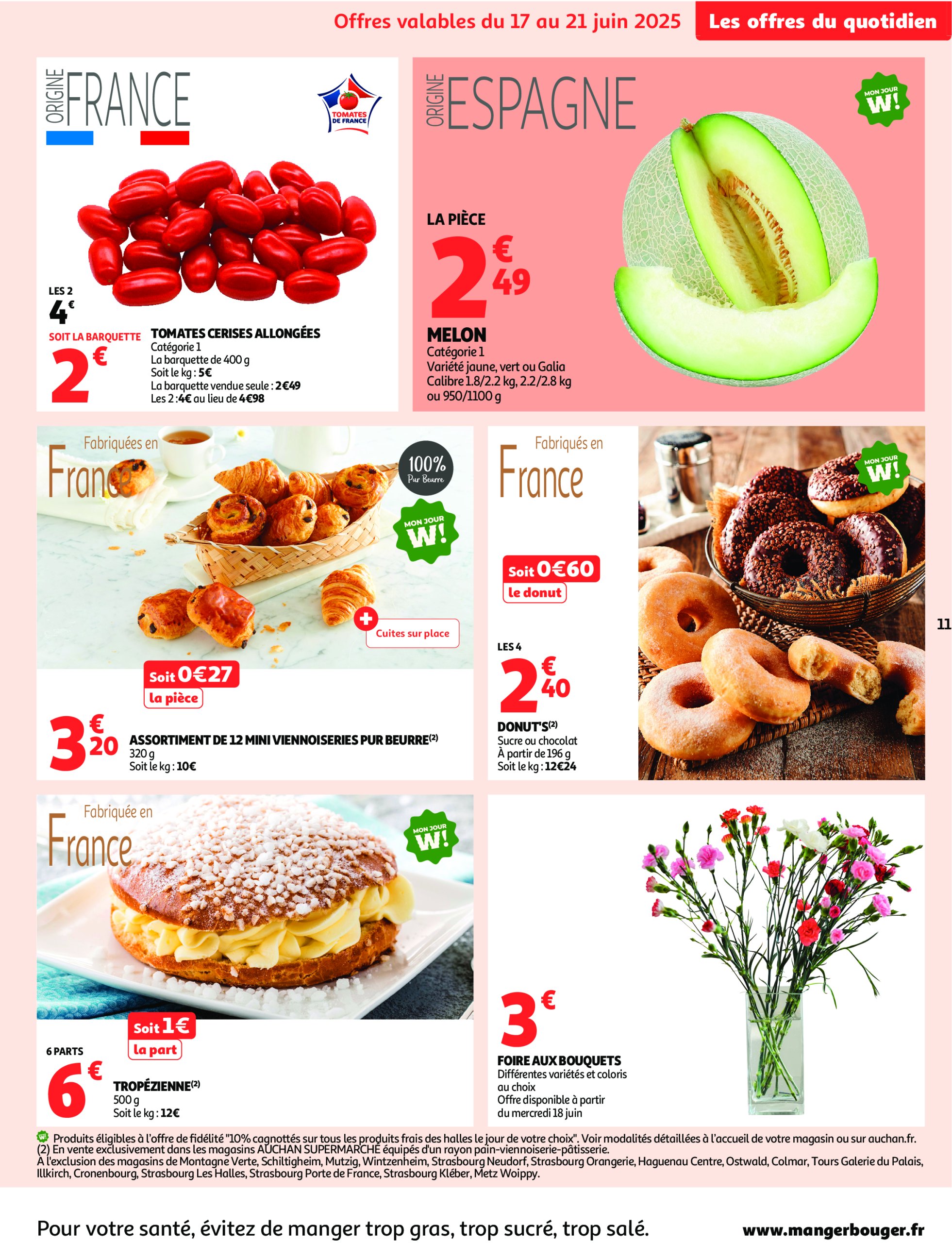 auchan - Auchan supermarché - Remises en beauté, c'est aussi dans votre Super folder geldig vanaf 17/06 - 28/06 - page: 11