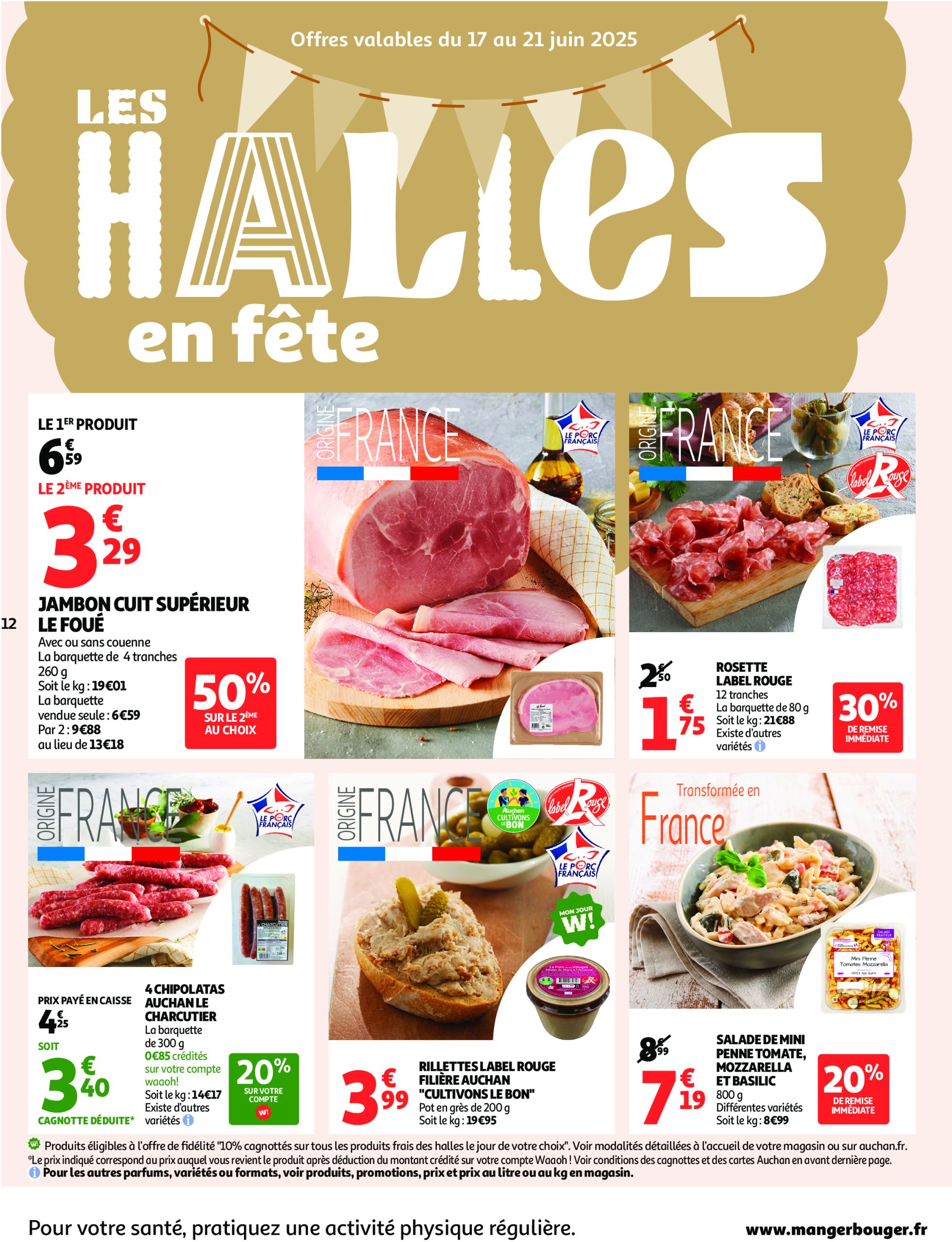 auchan - Auchan supermarché - Remises en beauté, c'est aussi dans votre Super folder geldig vanaf 17/06 - 28/06 - page: 12