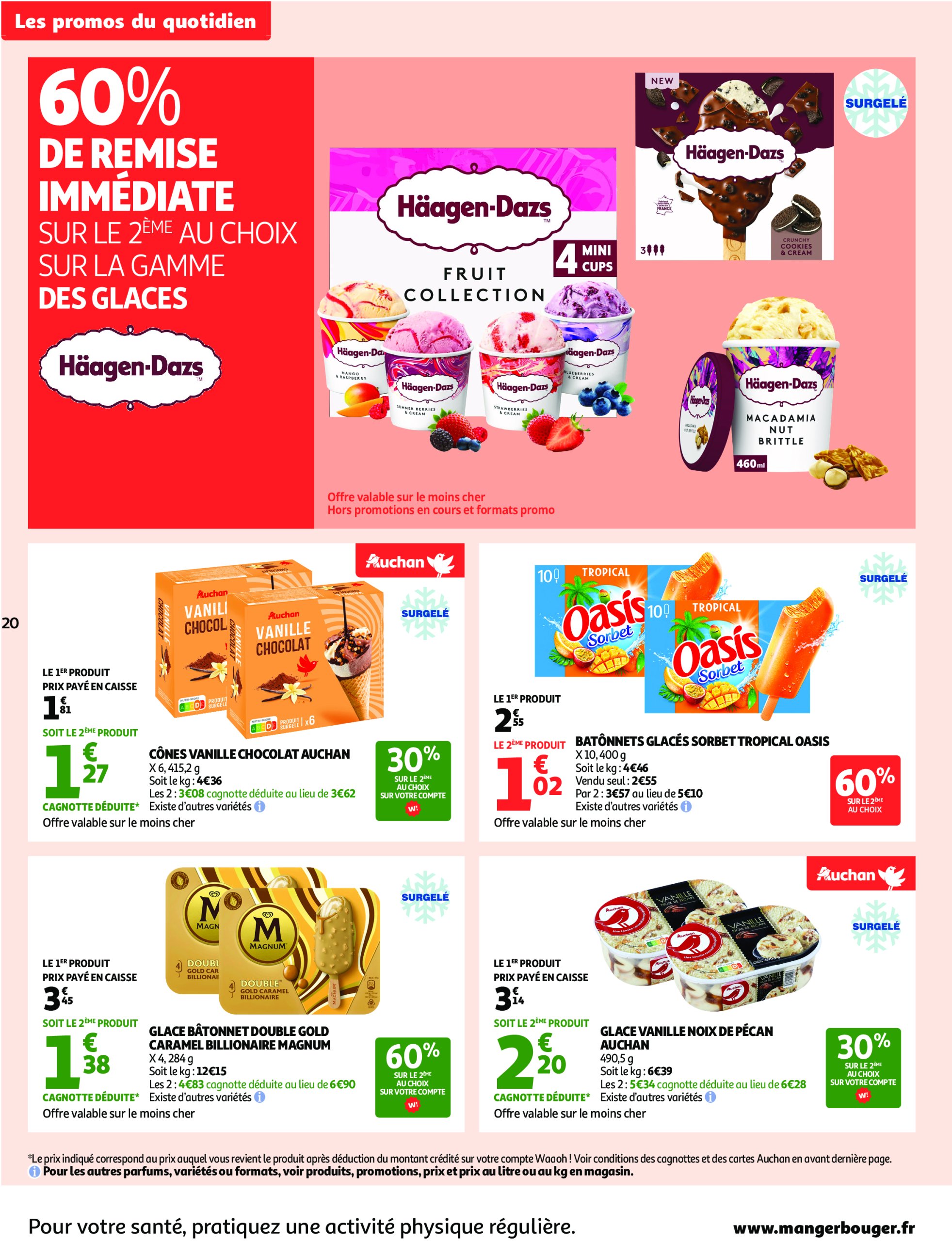 auchan - Auchan supermarché - Remises en beauté, c'est aussi dans votre Super folder geldig vanaf 17/06 - 28/06 - page: 20