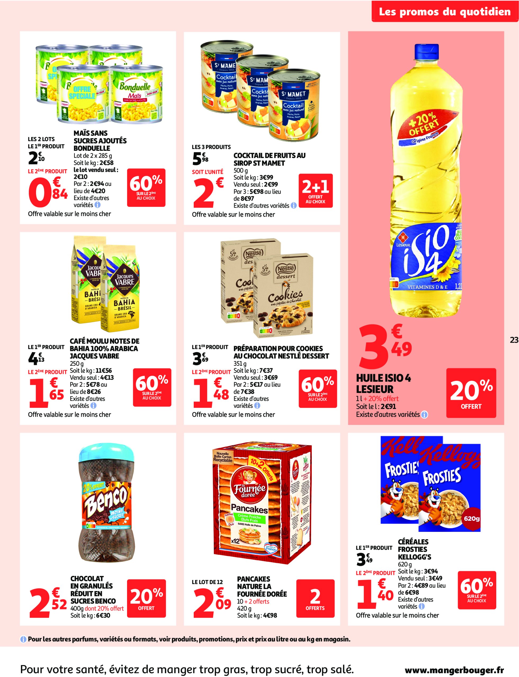 auchan - Auchan supermarché - Remises en beauté, c'est aussi dans votre Super folder geldig vanaf 17/06 - 28/06 - page: 23
