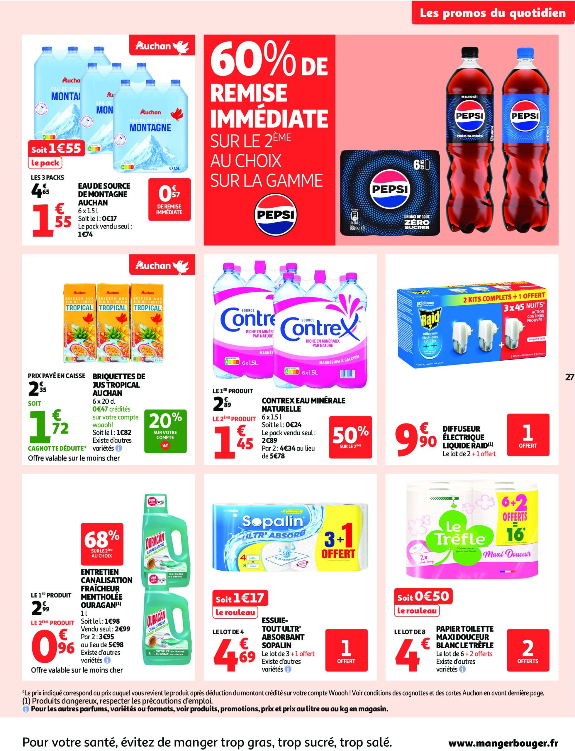 auchan - Auchan supermarché - Remises en beauté, c'est aussi dans votre Super folder geldig vanaf 17/06 - 28/06 - page: 27