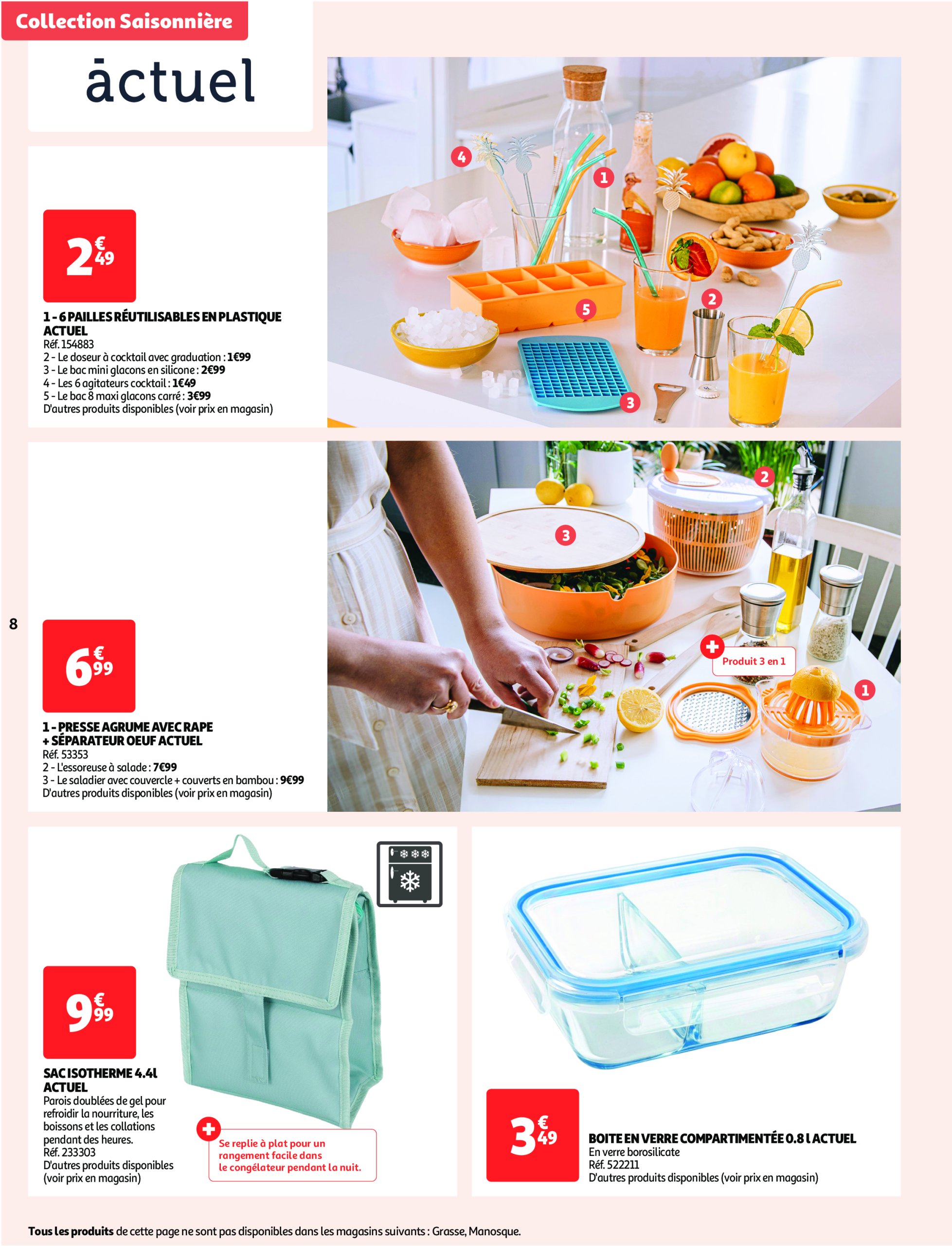 auchan - Auchan - Changez de déco à prix minimaliste folder geldig vanaf 20/05 - 29/06 - page: 8