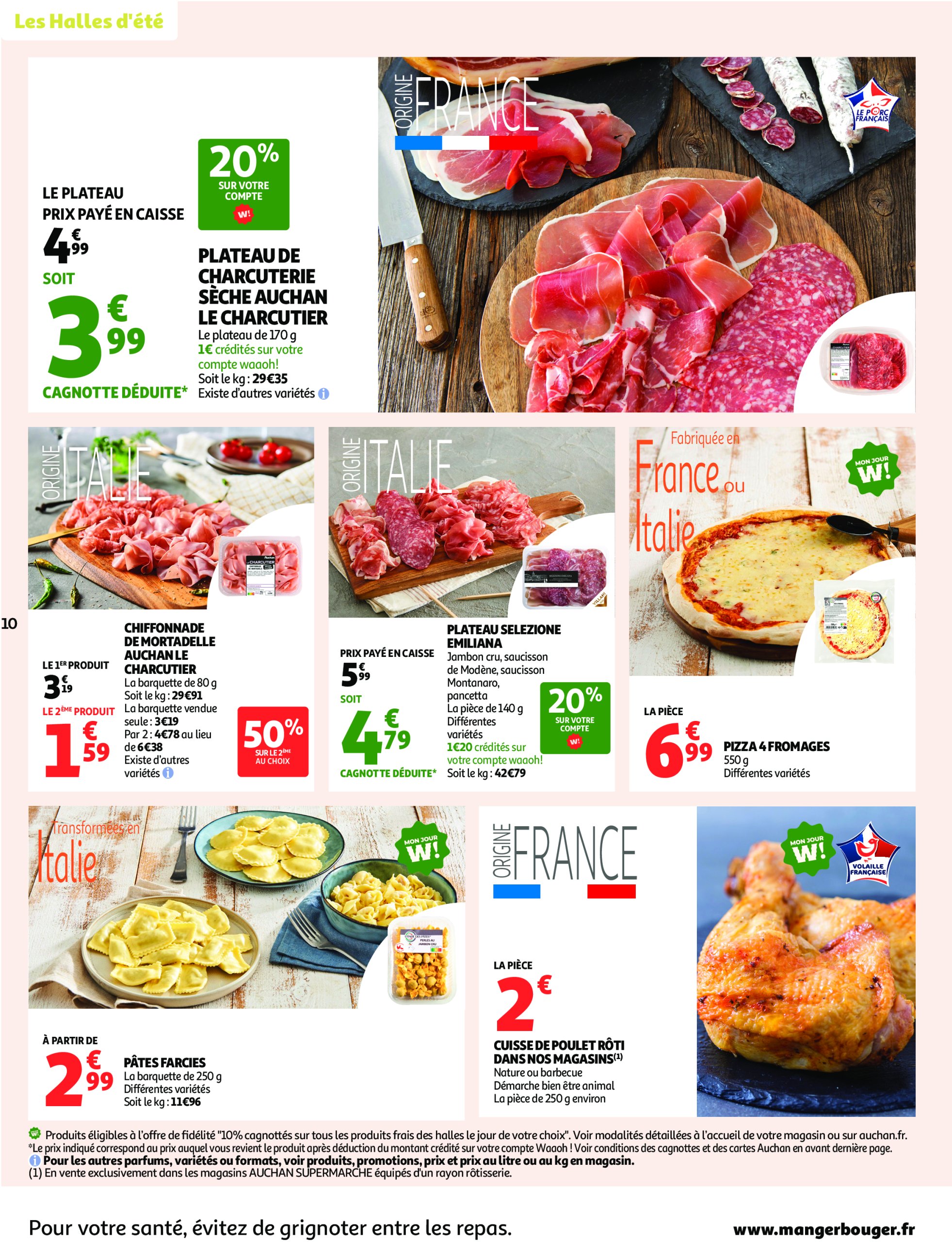 auchan - Auchan supermarché - Le frais, le bon, moins cher folder geldig vanaf 24/06 - 28/06 - page: 10