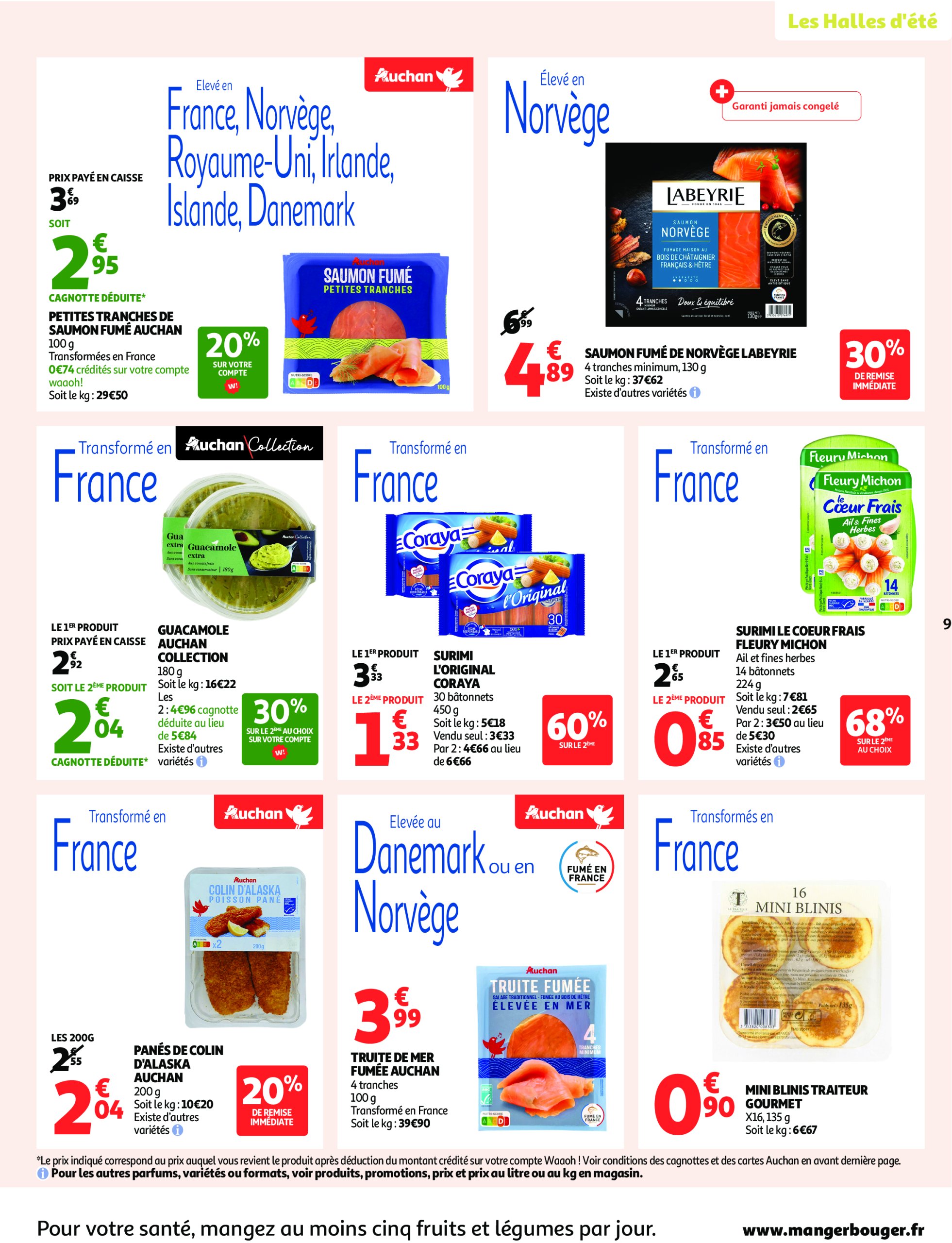 auchan - Auchan supermarché - Le frais, le bon, moins cher folder geldig vanaf 24/06 - 28/06 - page: 9