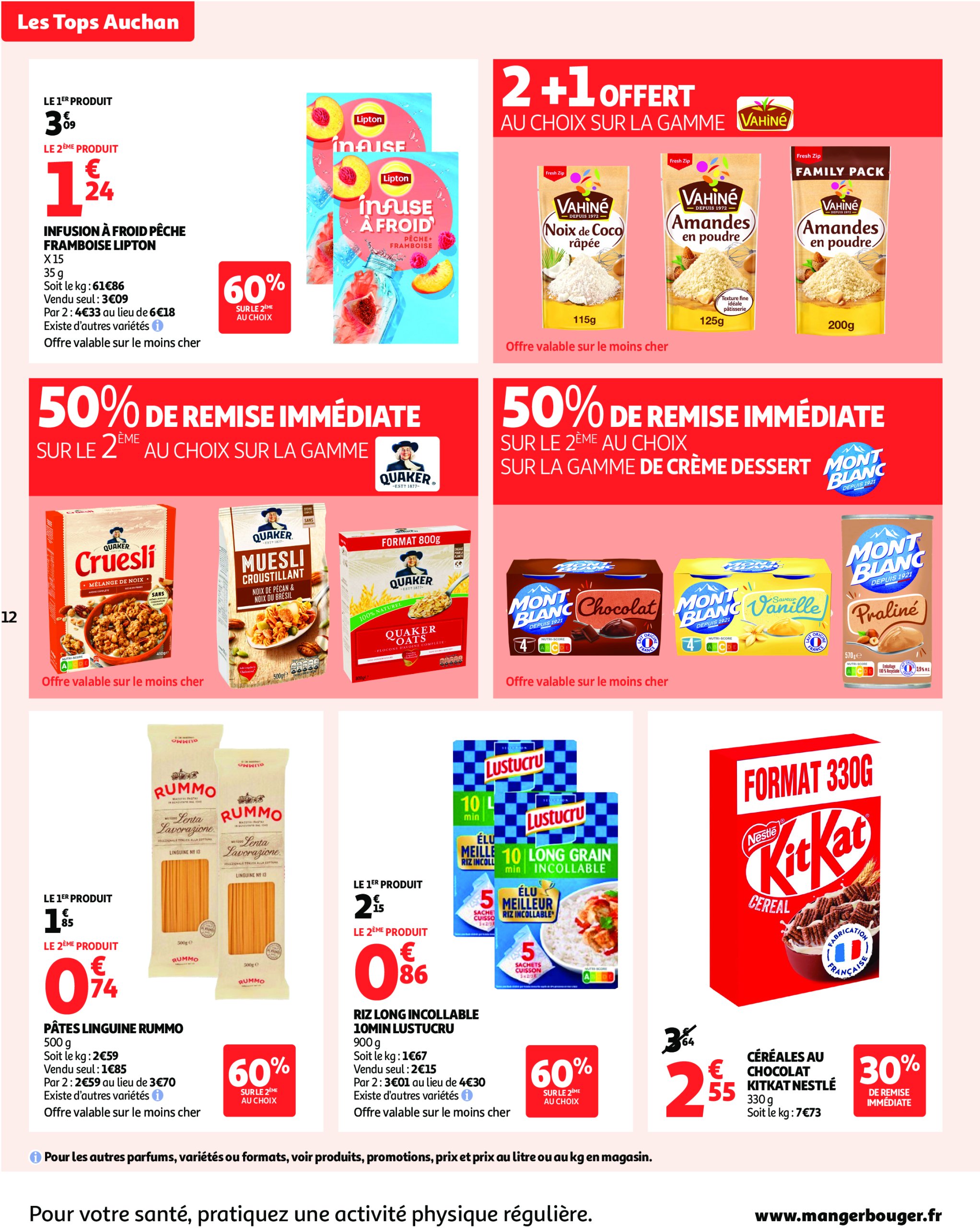 auchan - Auchan - Des prix aussi bas, c'est le Top ! folder geldig vanaf 24/06 - 06/07 - page: 12