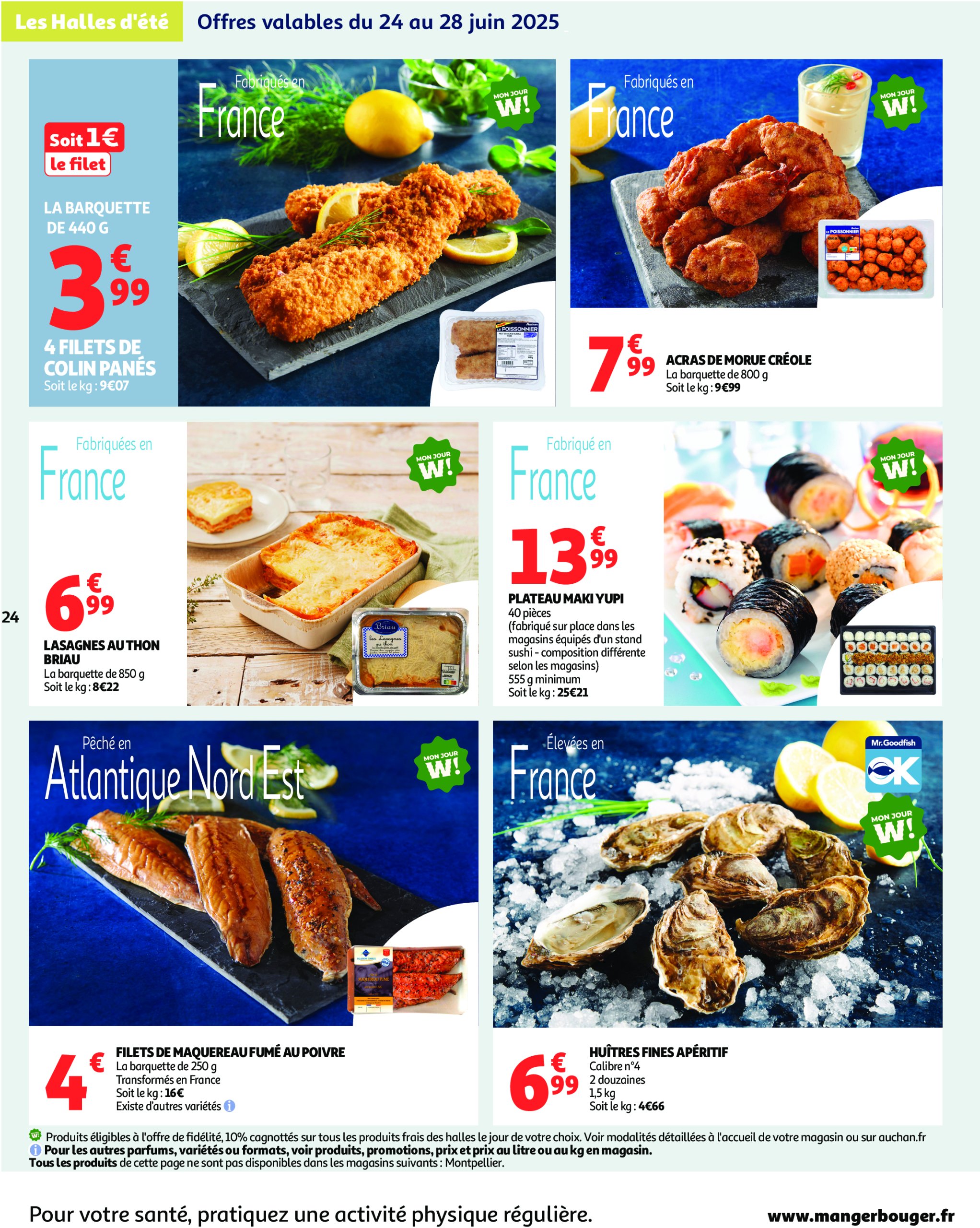 auchan - Auchan - Des prix aussi bas, c'est le Top ! folder geldig vanaf 24/06 - 06/07 - page: 24