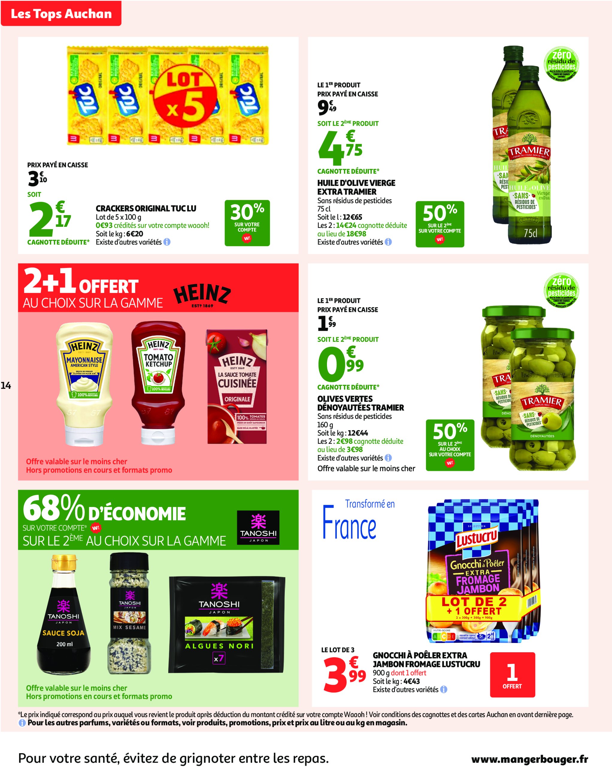 auchan - Auchan - Des prix aussi bas, c'est le Top ! folder geldig vanaf 24/06 - 06/07 - page: 14
