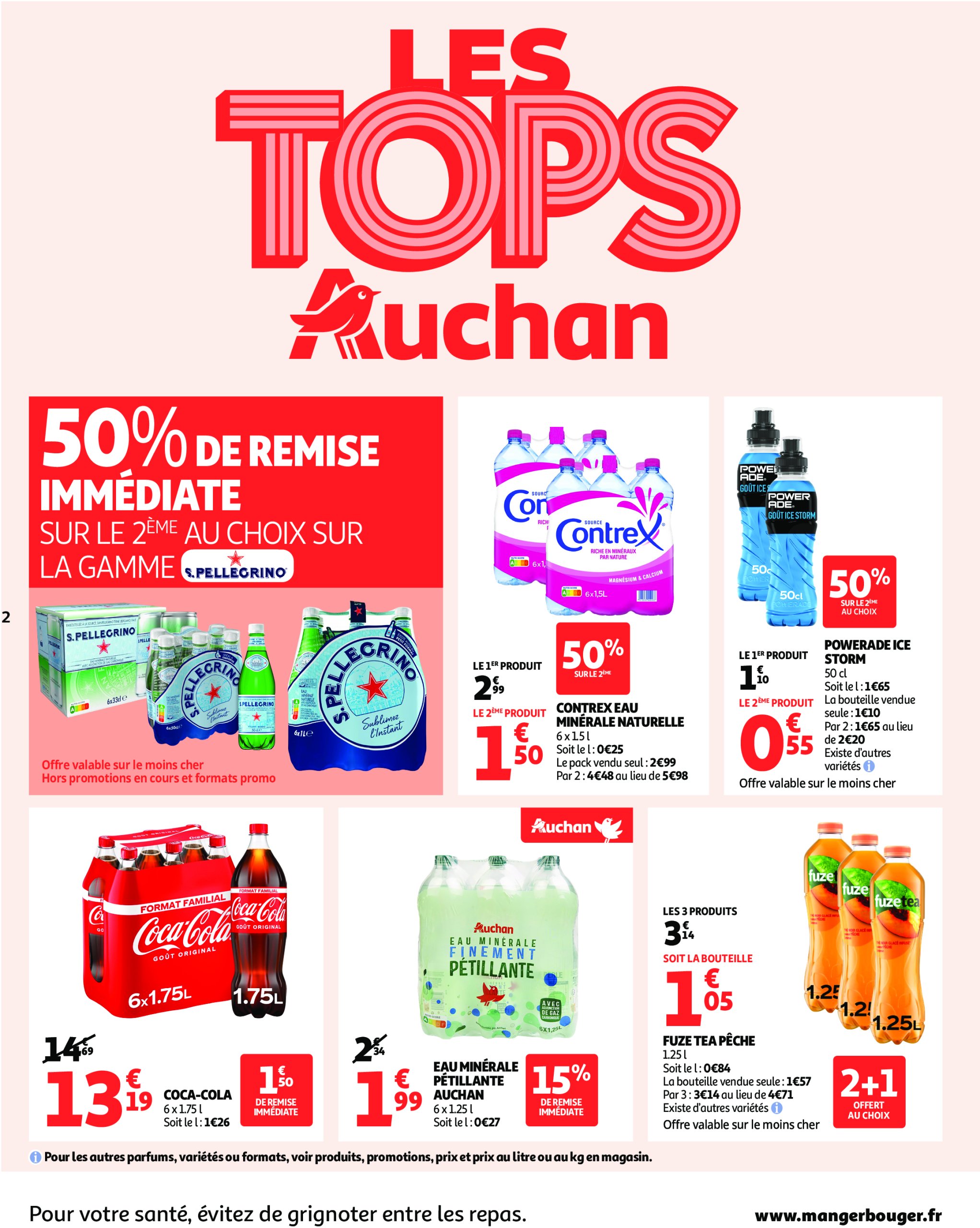 auchan - Auchan - Des prix aussi bas, c'est le Top ! folder geldig vanaf 24/06 - 06/07 - page: 2