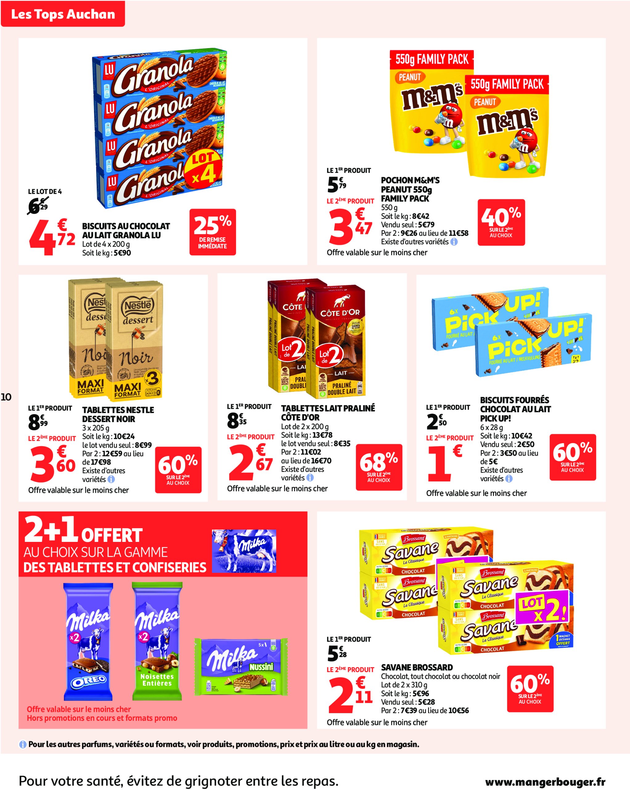 auchan - Auchan - Des prix aussi bas, c'est le Top ! folder geldig vanaf 24/06 - 06/07 - page: 10