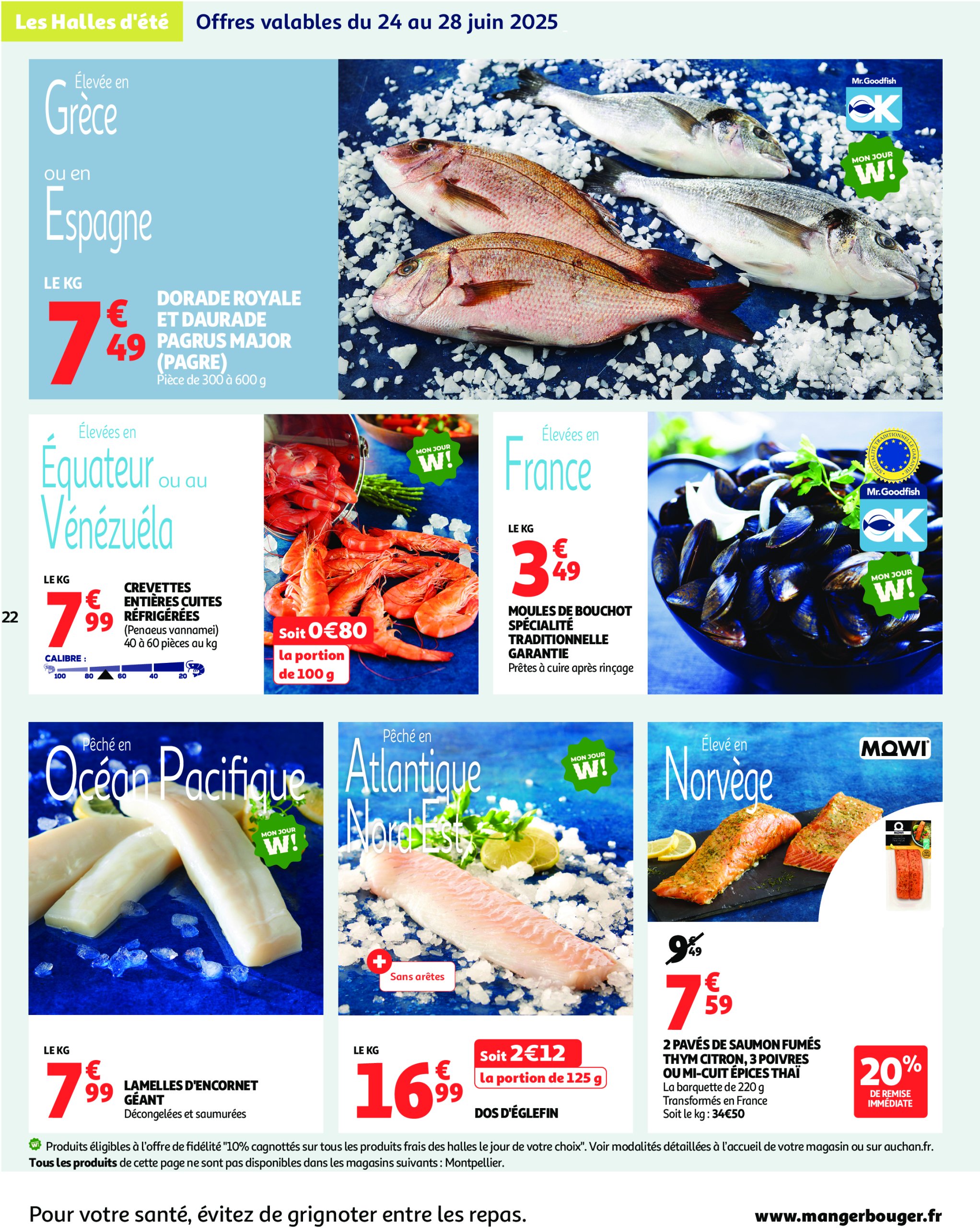 auchan - Auchan - Des prix aussi bas, c'est le Top ! folder geldig vanaf 24/06 - 06/07 - page: 22