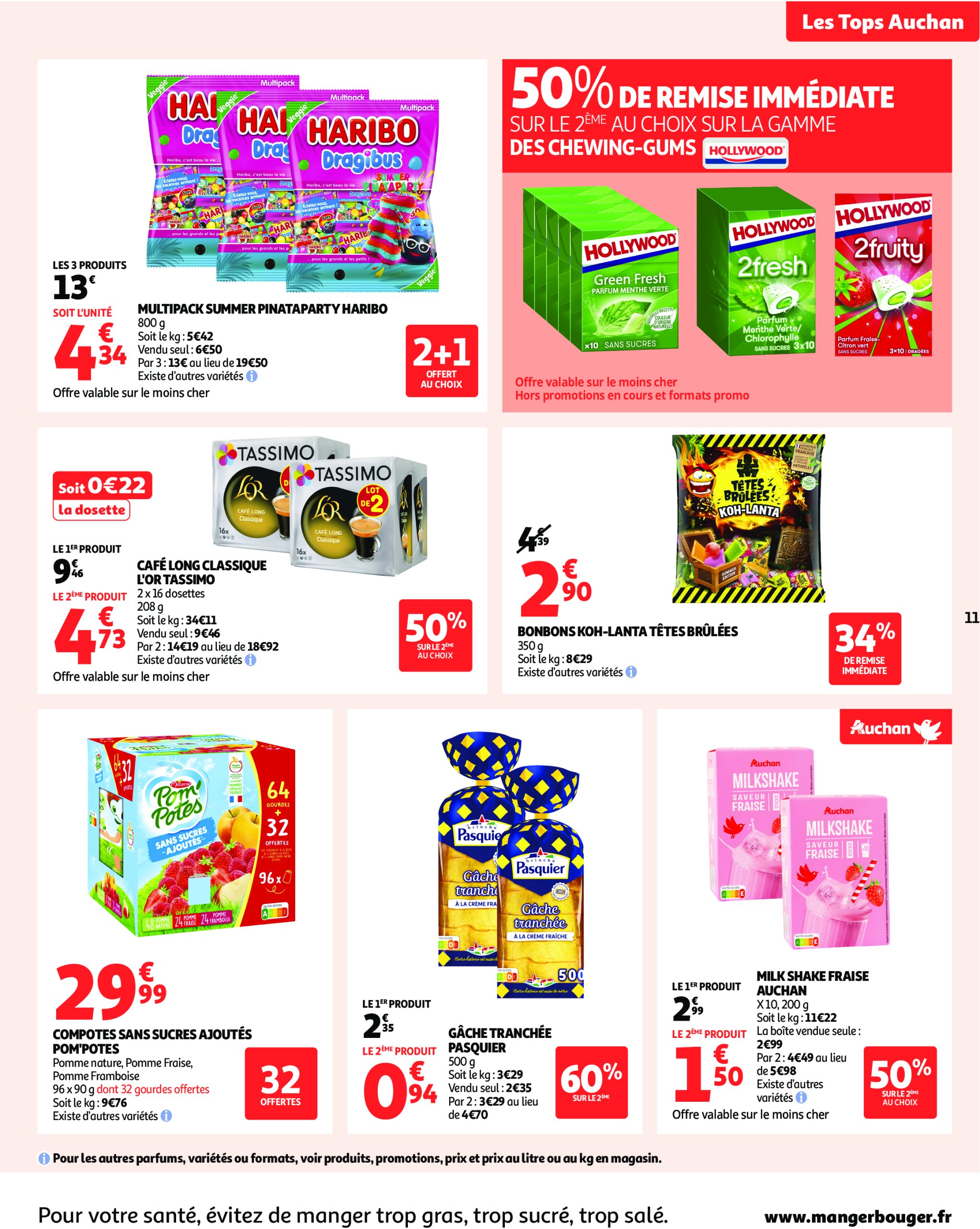 auchan - Auchan - Des prix aussi bas, c'est le Top ! folder geldig vanaf 24/06 - 06/07 - page: 11