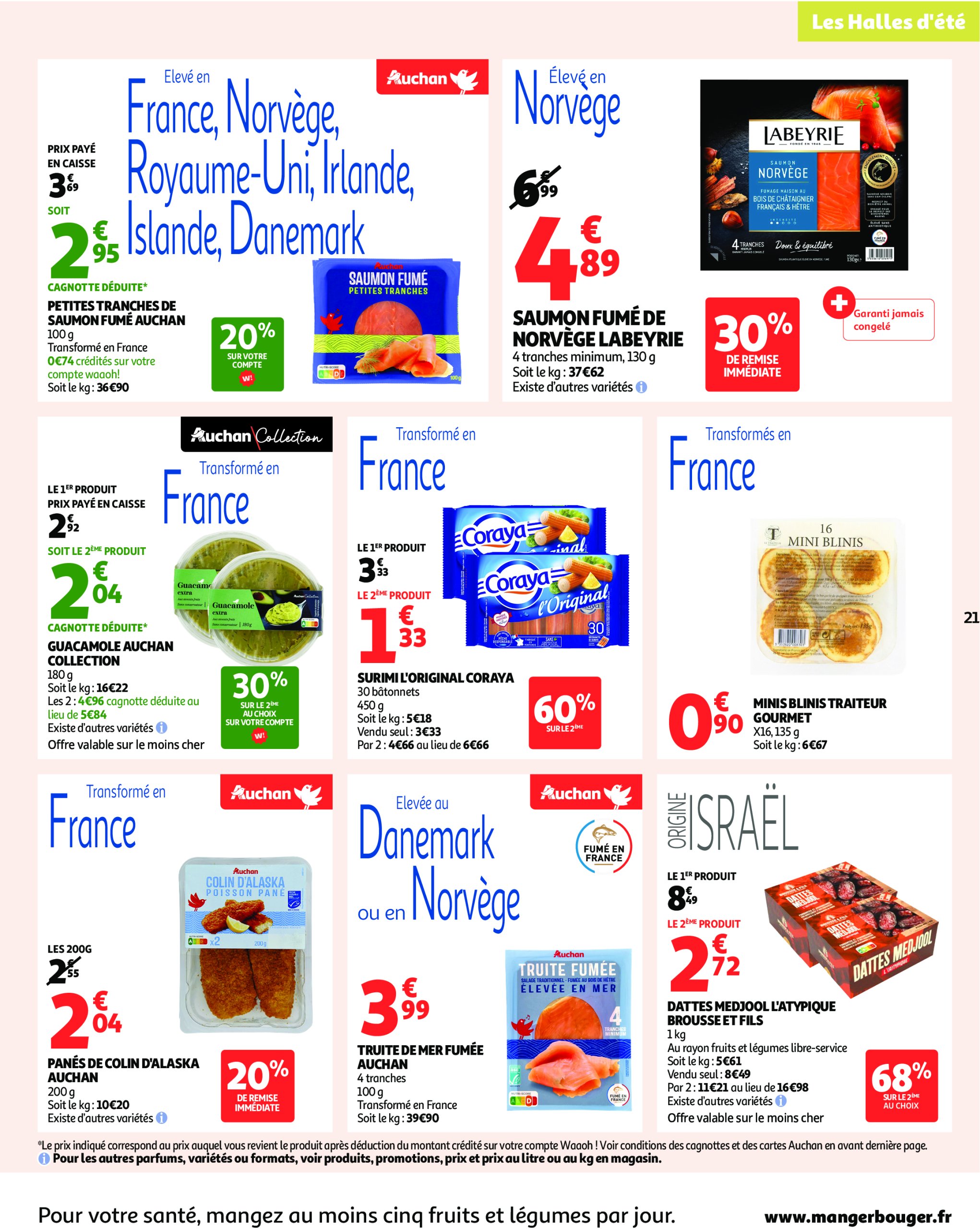 auchan - Auchan - Des prix aussi bas, c'est le Top ! folder geldig vanaf 24/06 - 06/07 - page: 21