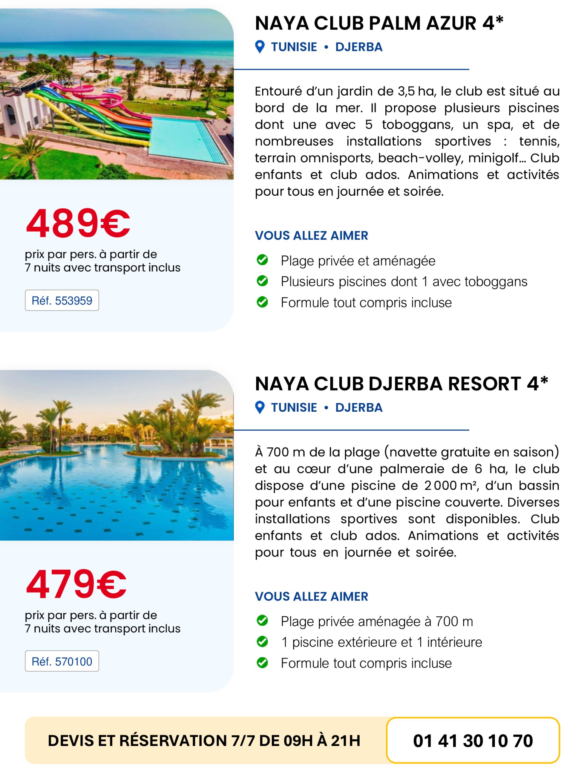 auchan - Auchan - Voyages : cet été, partez en vacances en Tunisie ! folder geldig vanaf 16/06 - 30/06 - page: 5