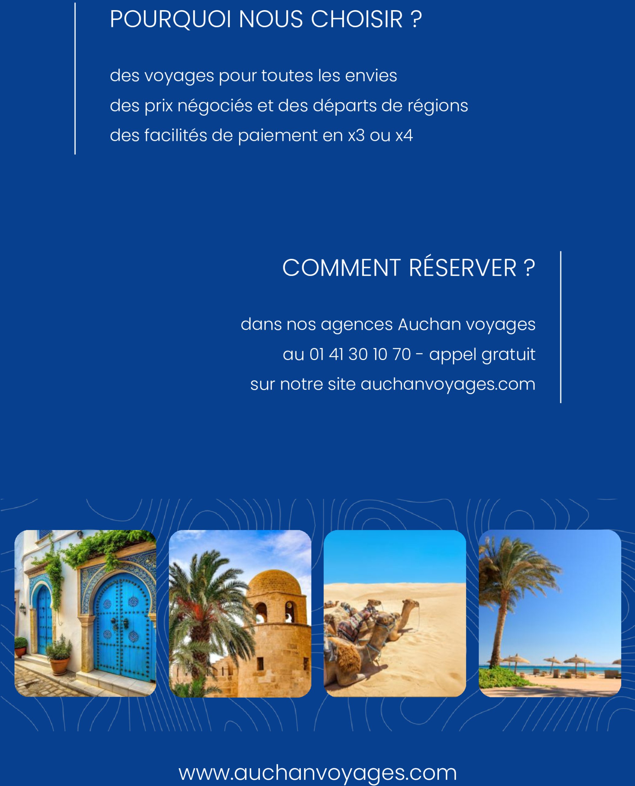 auchan - Auchan - Voyages : cet été, partez en vacances en Tunisie ! folder geldig vanaf 16/06 - 30/06 - page: 6