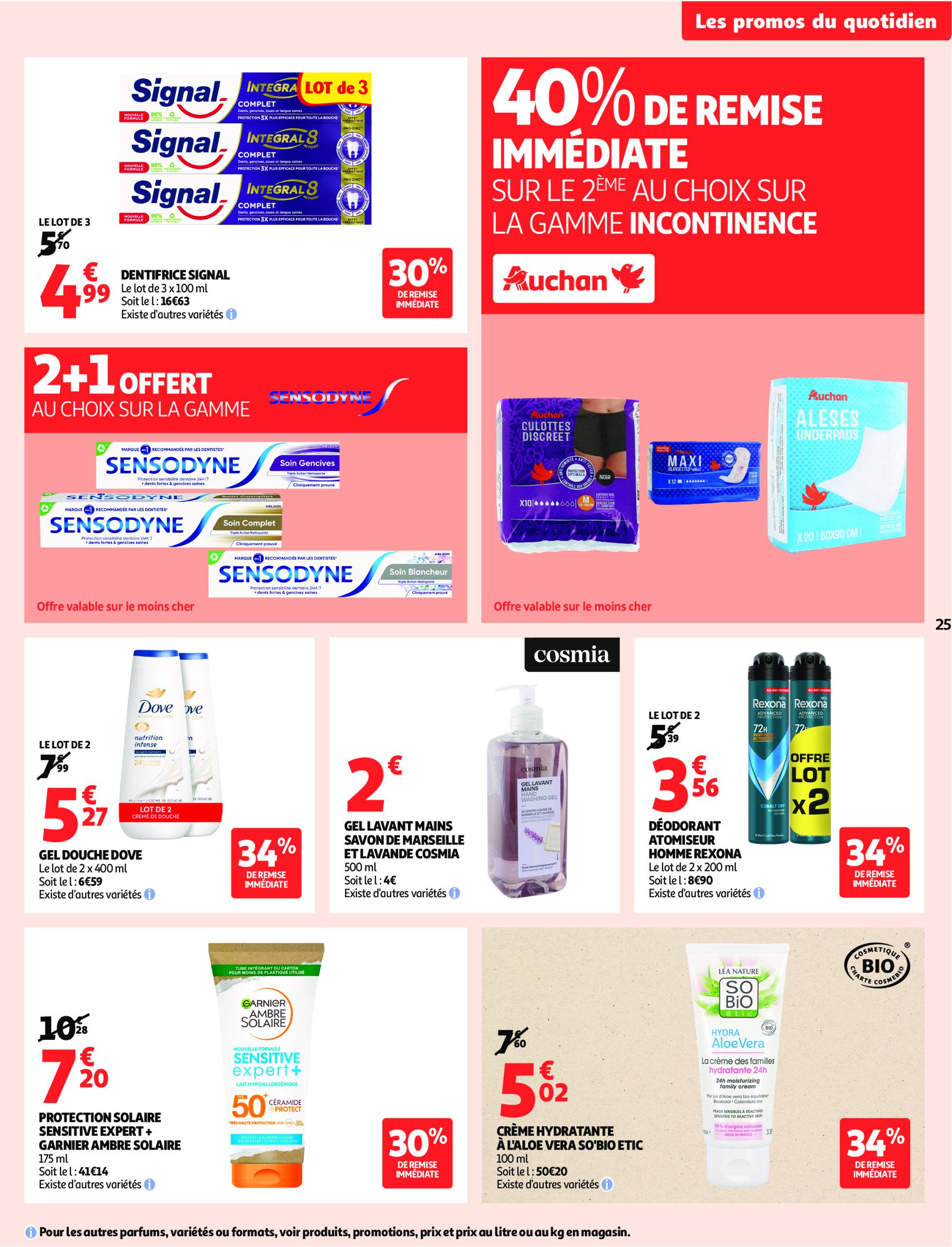 auchan - Auchan - Les prix bas qui font du bien au quotidien folder geldig vanaf 01/07 - 12/07 - page: 25