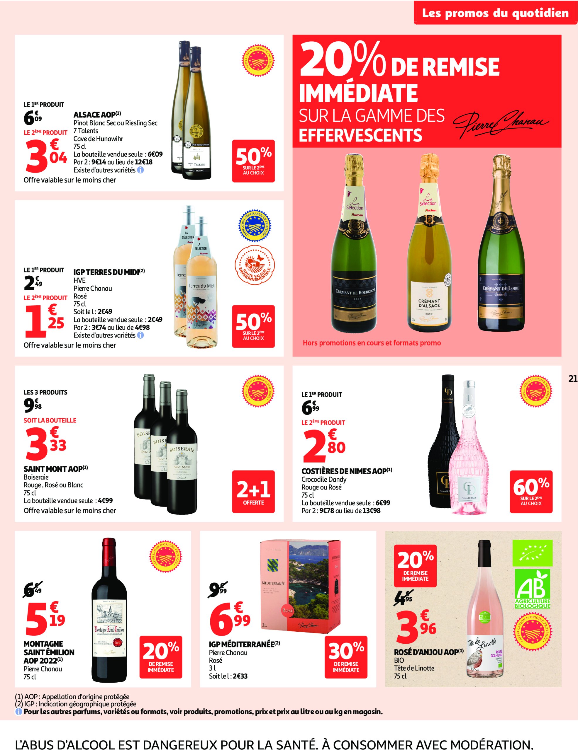 auchan - Auchan - Les prix bas qui font du bien au quotidien folder geldig vanaf 01/07 - 12/07 - page: 21