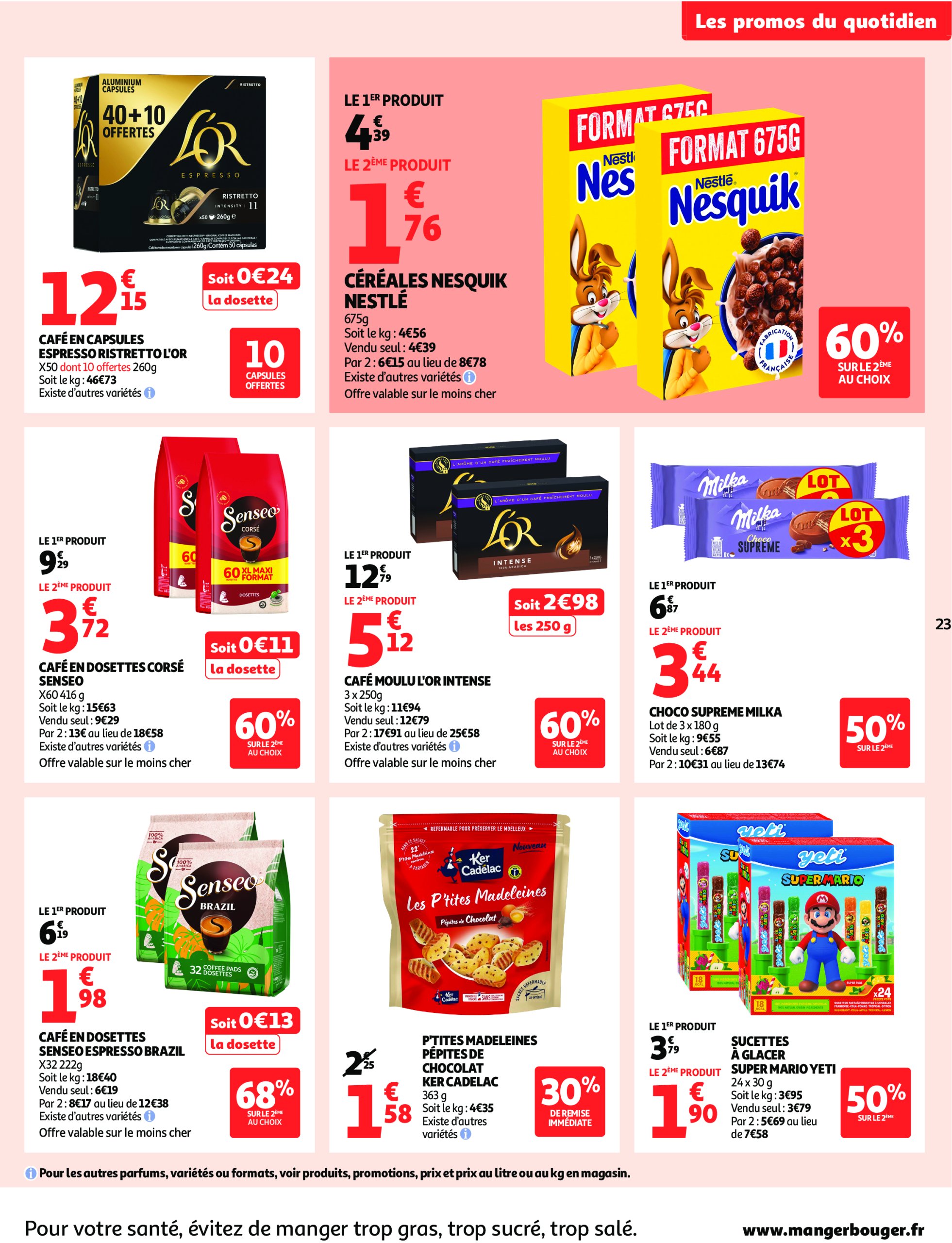 auchan - Auchan - C'est bon de rentrer moins cher folder geldig vanaf 01/07 - 13/07 - page: 23 auchan - Auchan - C'est bon de rentrer moins cher folder geldig vanaf 01/07 - 13/07 - page: 23