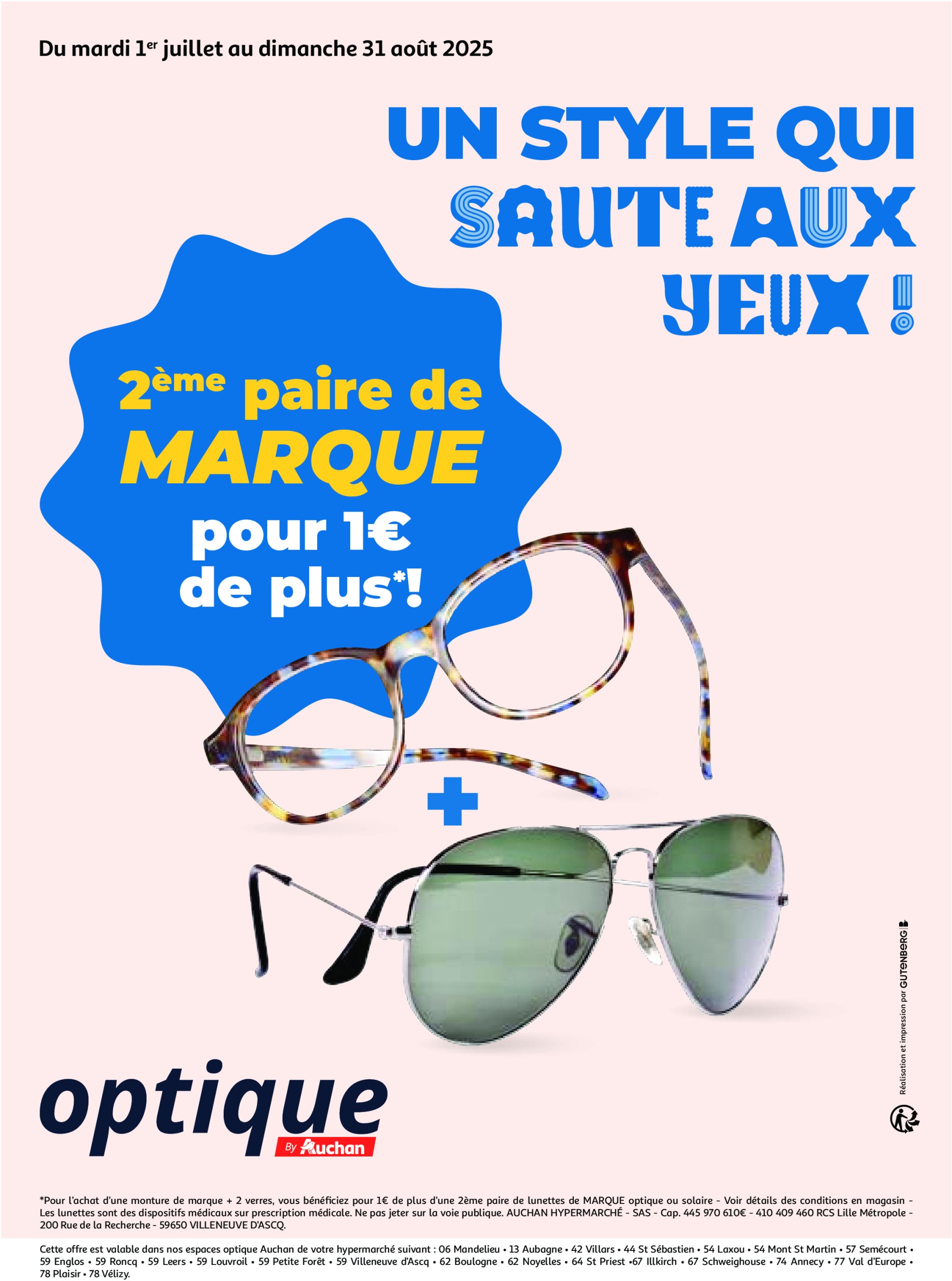 auchan - Auchan - C'est bon de rentrer moins cher folder geldig vanaf 01/07 - 13/07 - page: 57 auchan - Auchan - C'est bon de rentrer moins cher folder geldig vanaf 01/07 - 13/07 - page: 57