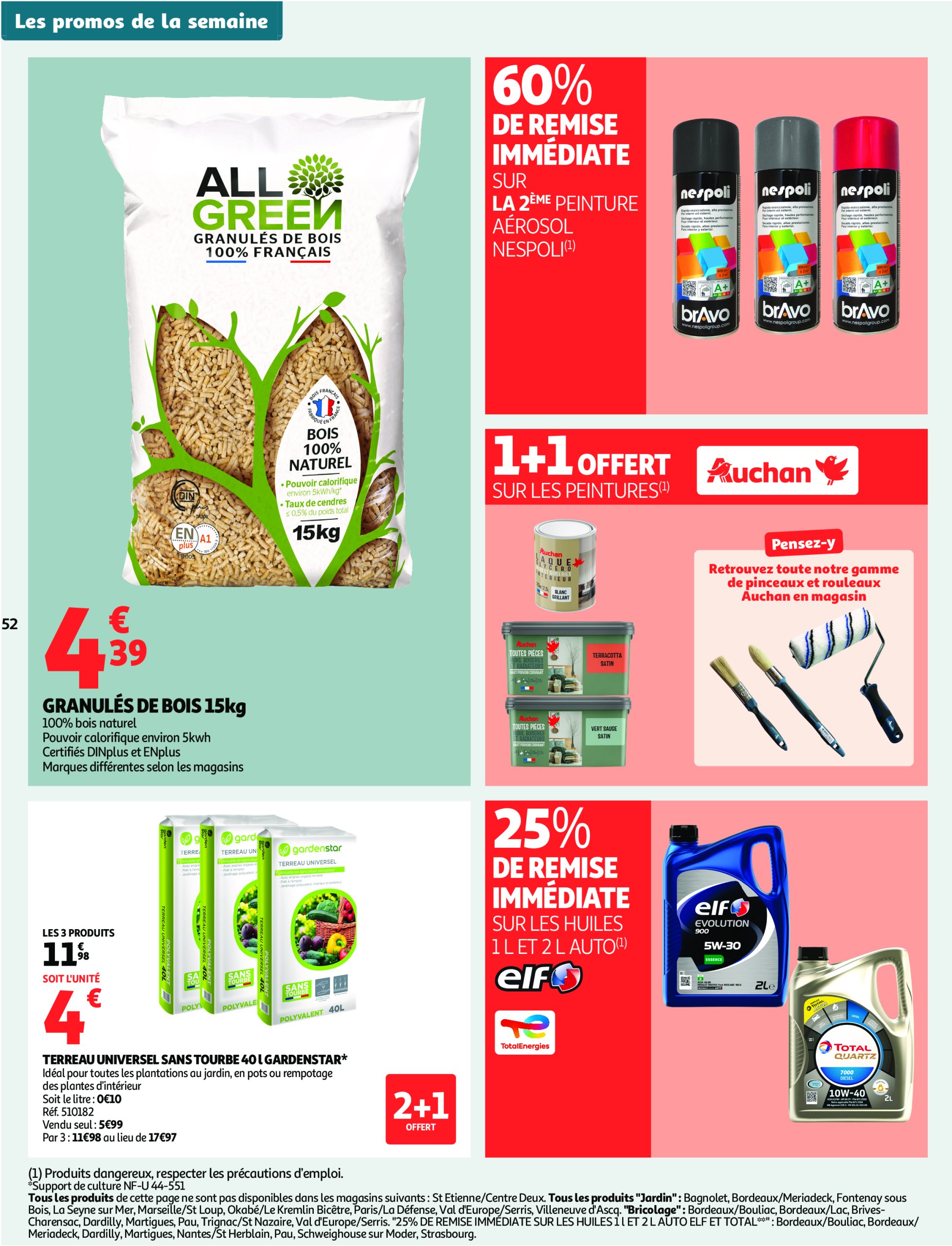 auchan - Auchan - C'est bon de rentrer moins cher folder geldig vanaf 01/07 - 13/07 - page: 52 auchan - Auchan - C'est bon de rentrer moins cher folder geldig vanaf 01/07 - 13/07 - page: 52