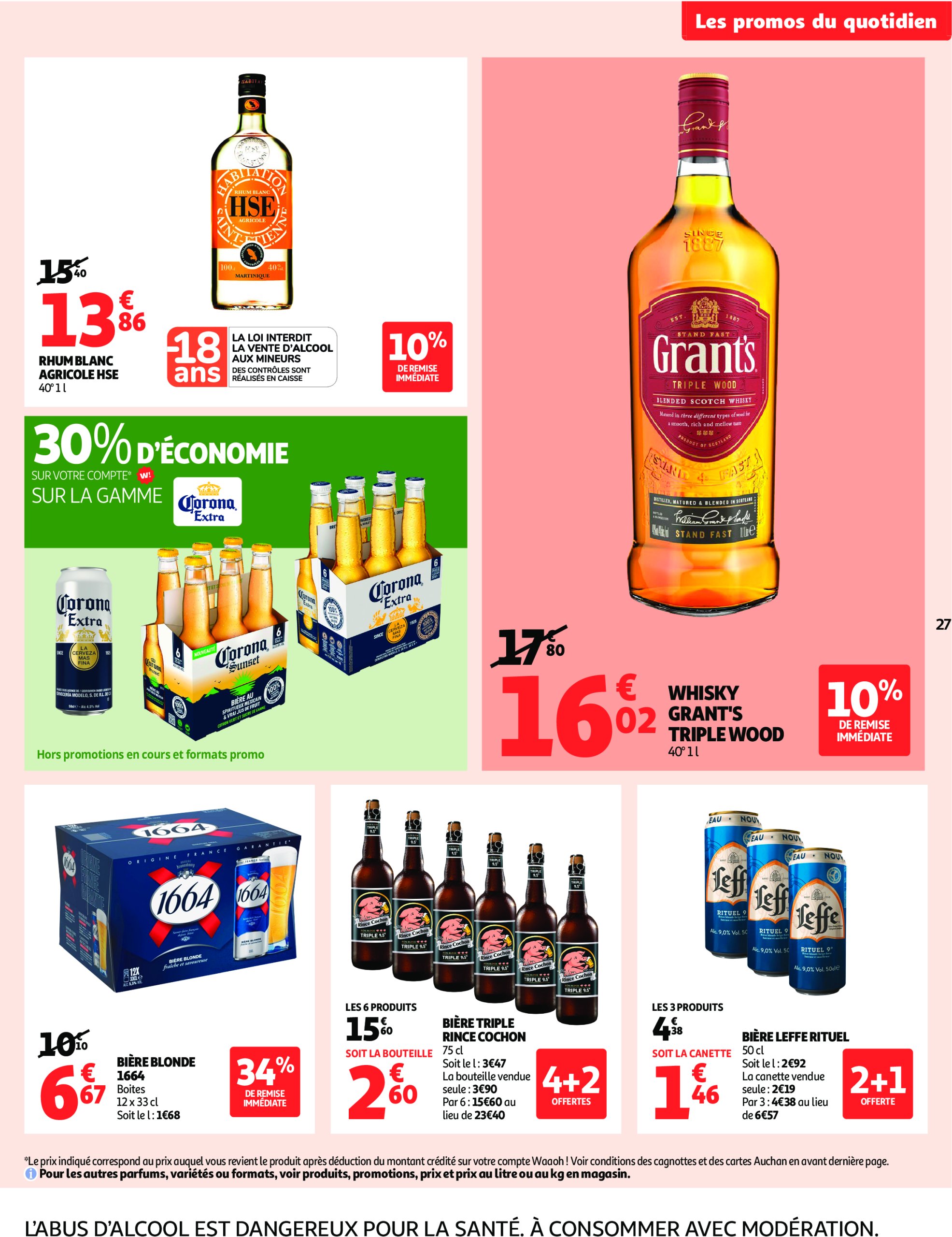 auchan - Auchan - C'est bon de rentrer moins cher folder geldig vanaf 01/07 - 13/07 - page: 27 auchan - Auchan - C'est bon de rentrer moins cher folder geldig vanaf 01/07 - 13/07 - page: 27