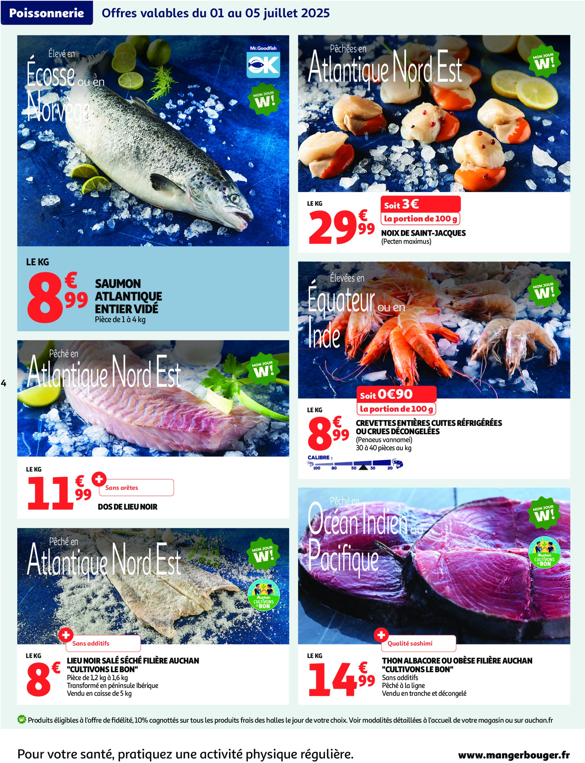 auchan - Auchan - C'est bon de rentrer moins cher folder geldig vanaf 01/07 - 13/07 - page: 4 auchan - Auchan - C'est bon de rentrer moins cher folder geldig vanaf 01/07 - 13/07 - page: 4