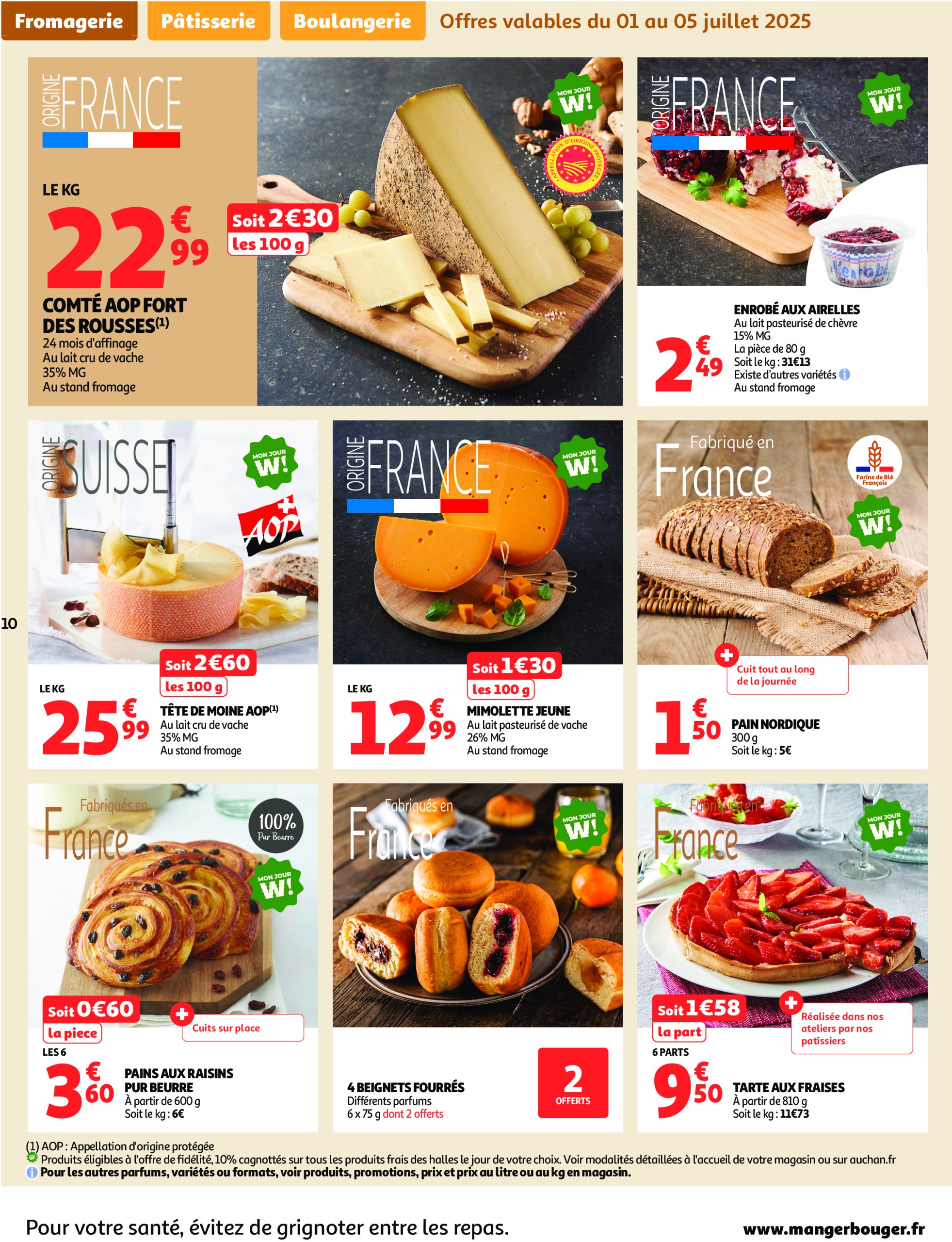 auchan - Auchan - C'est bon de rentrer moins cher folder geldig vanaf 01/07 - 13/07 - page: 10 auchan - Auchan - C'est bon de rentrer moins cher folder geldig vanaf 01/07 - 13/07 - page: 10